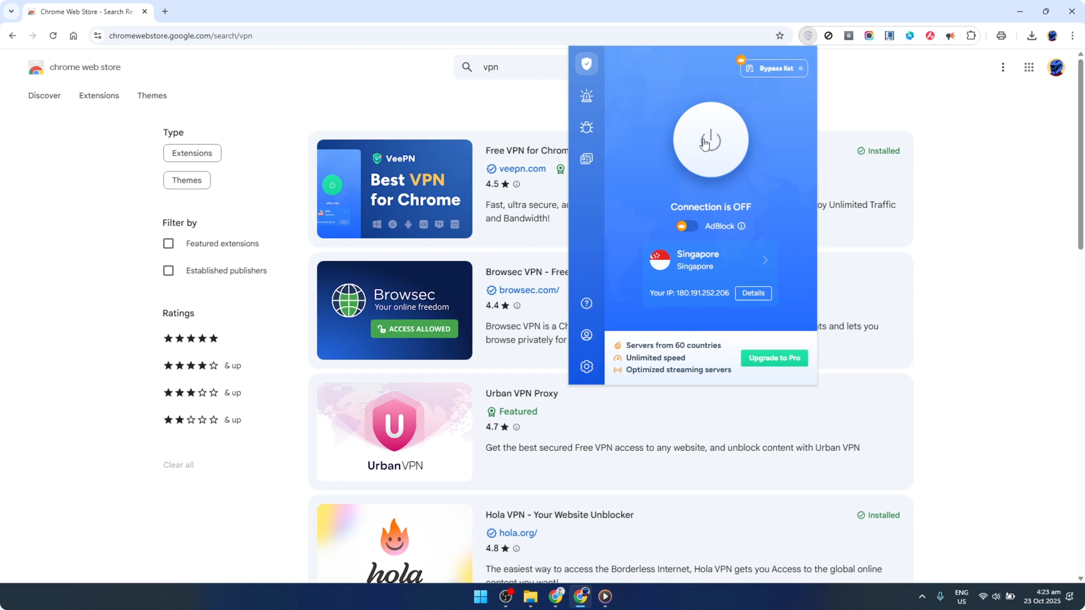 Screenshot from How To Hide IP Address by Google Chrome [2026 Guide] at 62s