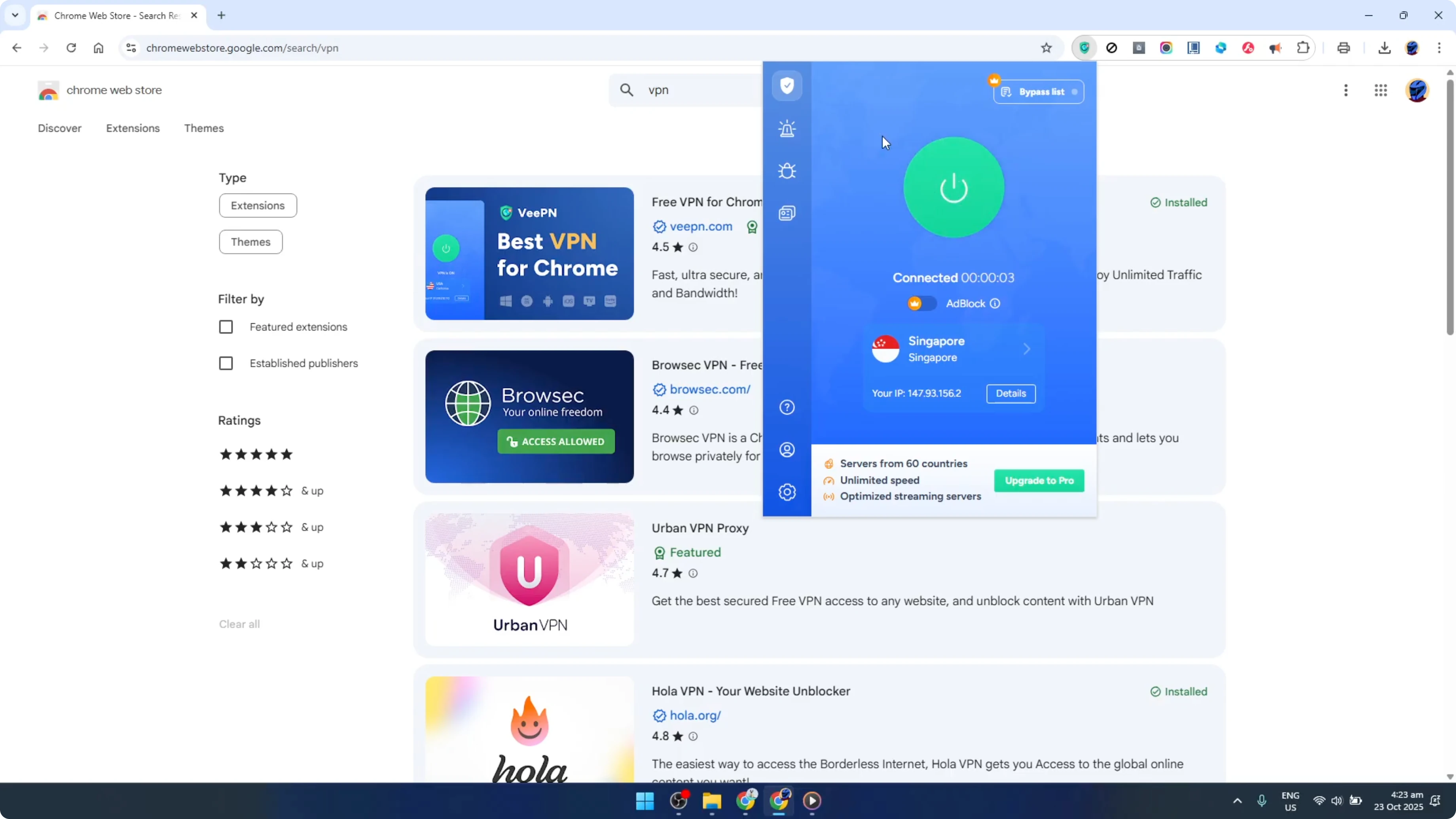 Screenshot from How To Hide IP Address by Google Chrome [2026 Guide] at 75s