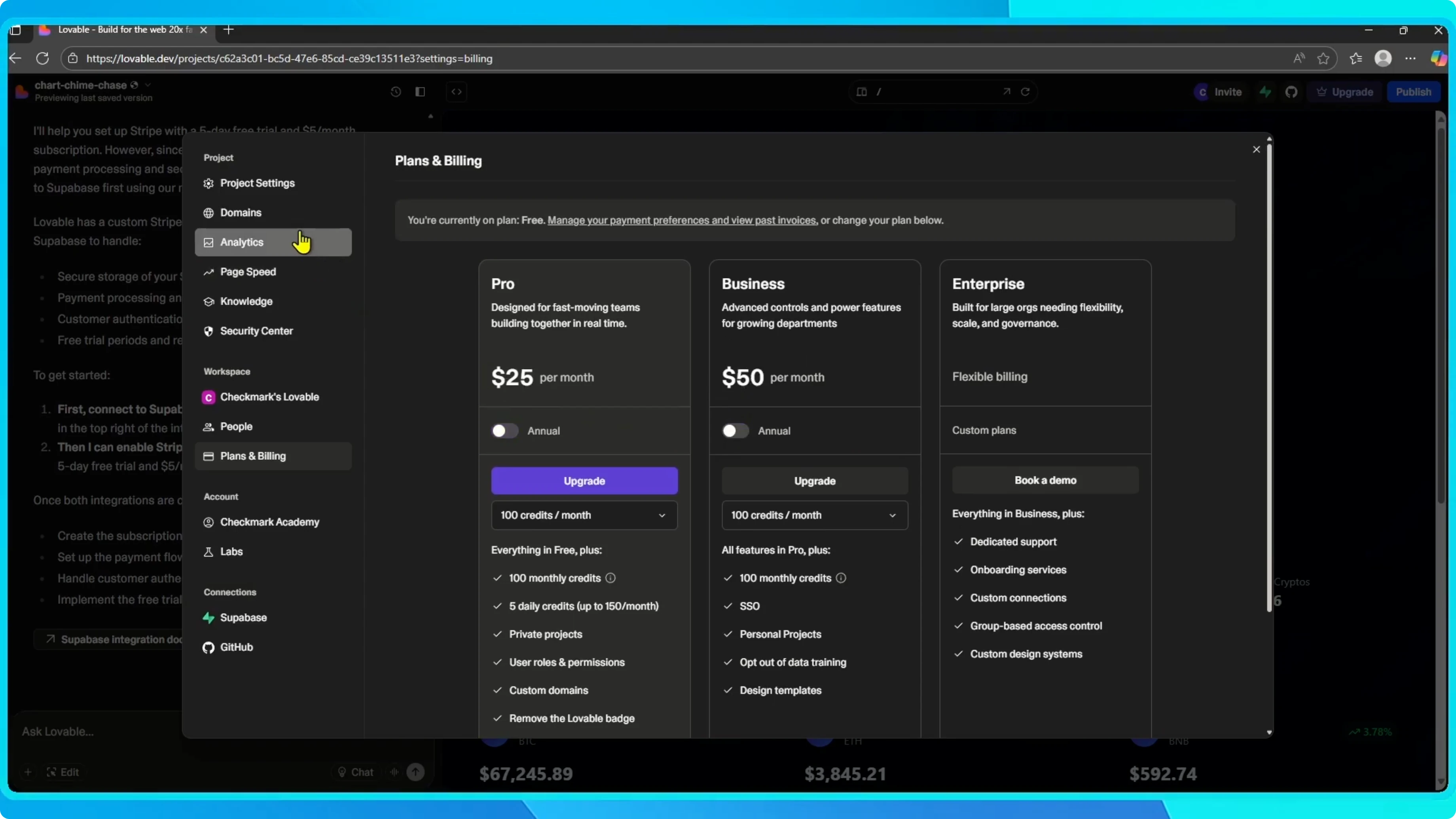 Screenshot from How to Add a Custom Domain in Lovable? at 44s