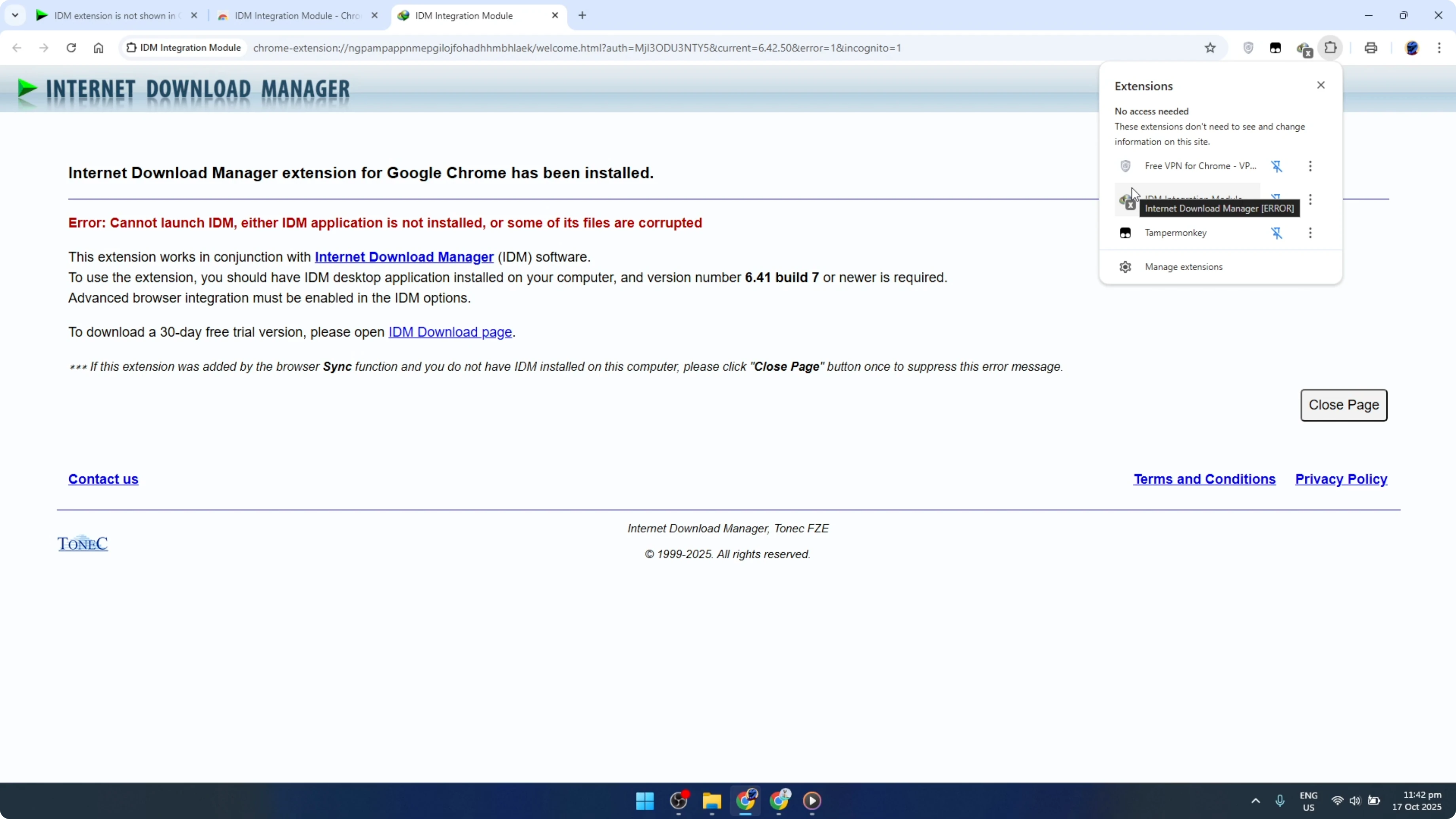 Screenshot from How To Add IDM Extension To Google Chrome Browser Manually [2026 Guide] at 112s