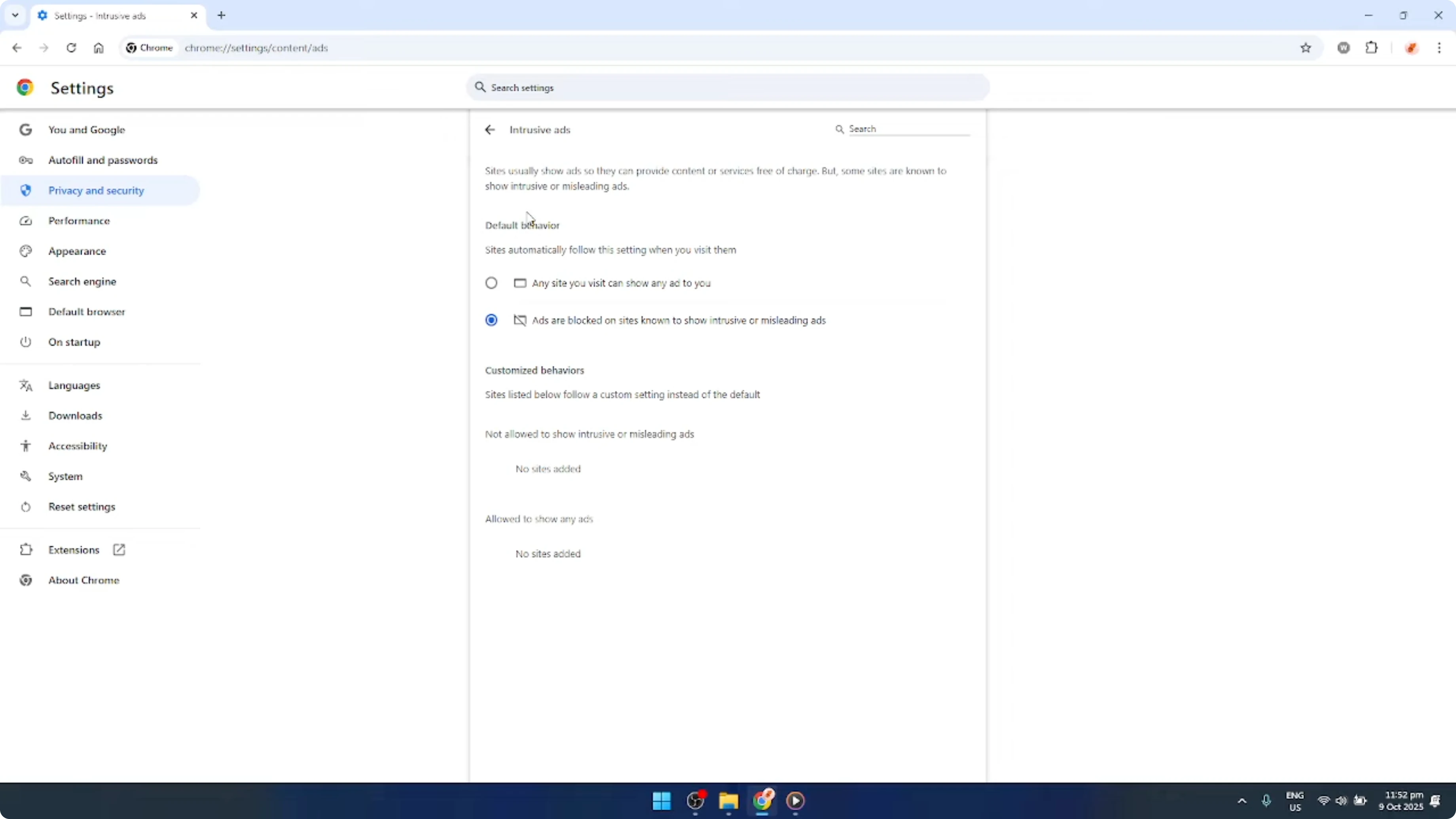 Screenshot from How To Block Ads on Google Chrome [2026 Guide] at 124s