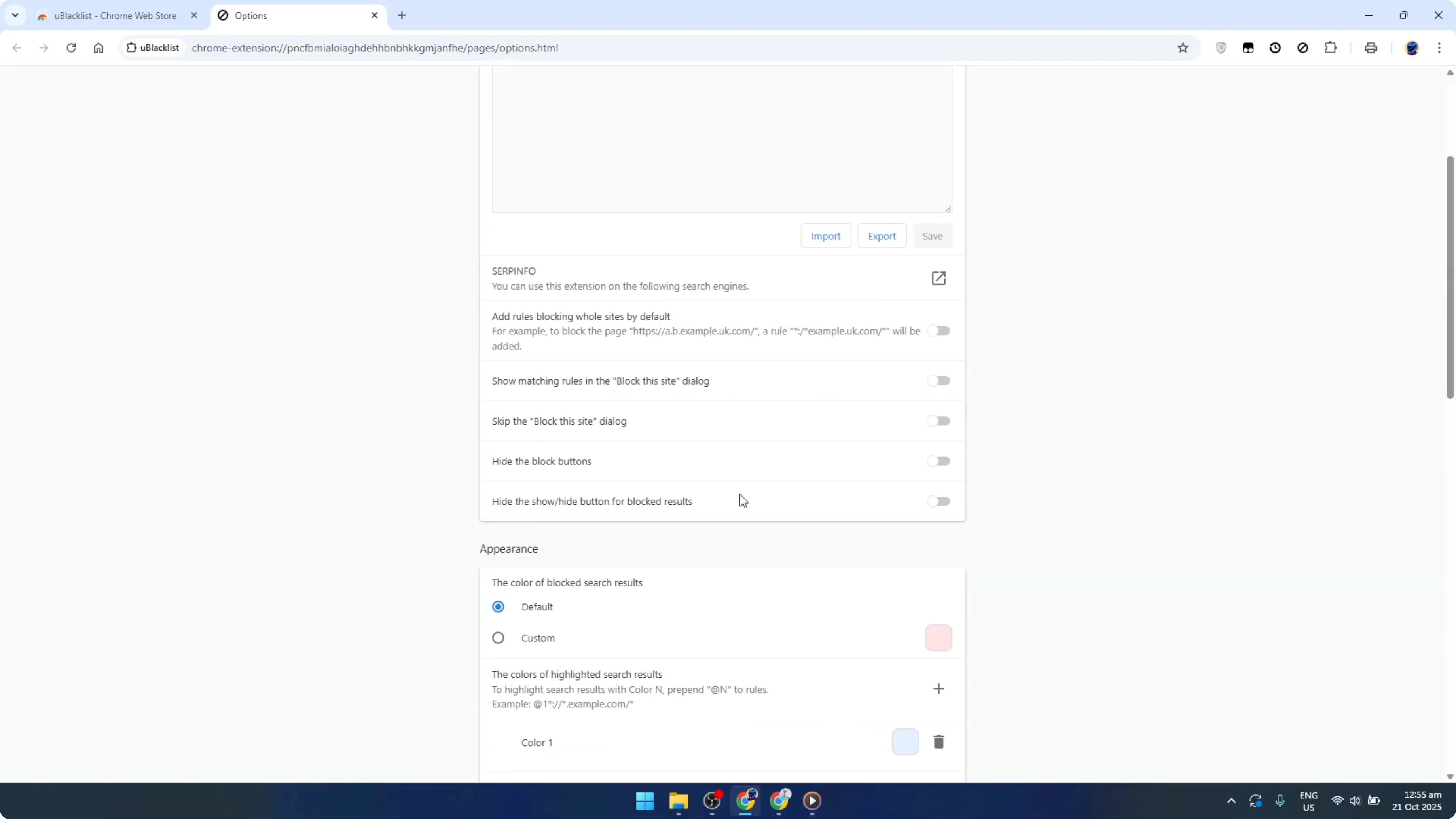 Screenshot from How To Block Keywords on Google Chrome [2026 Guide] at 118s