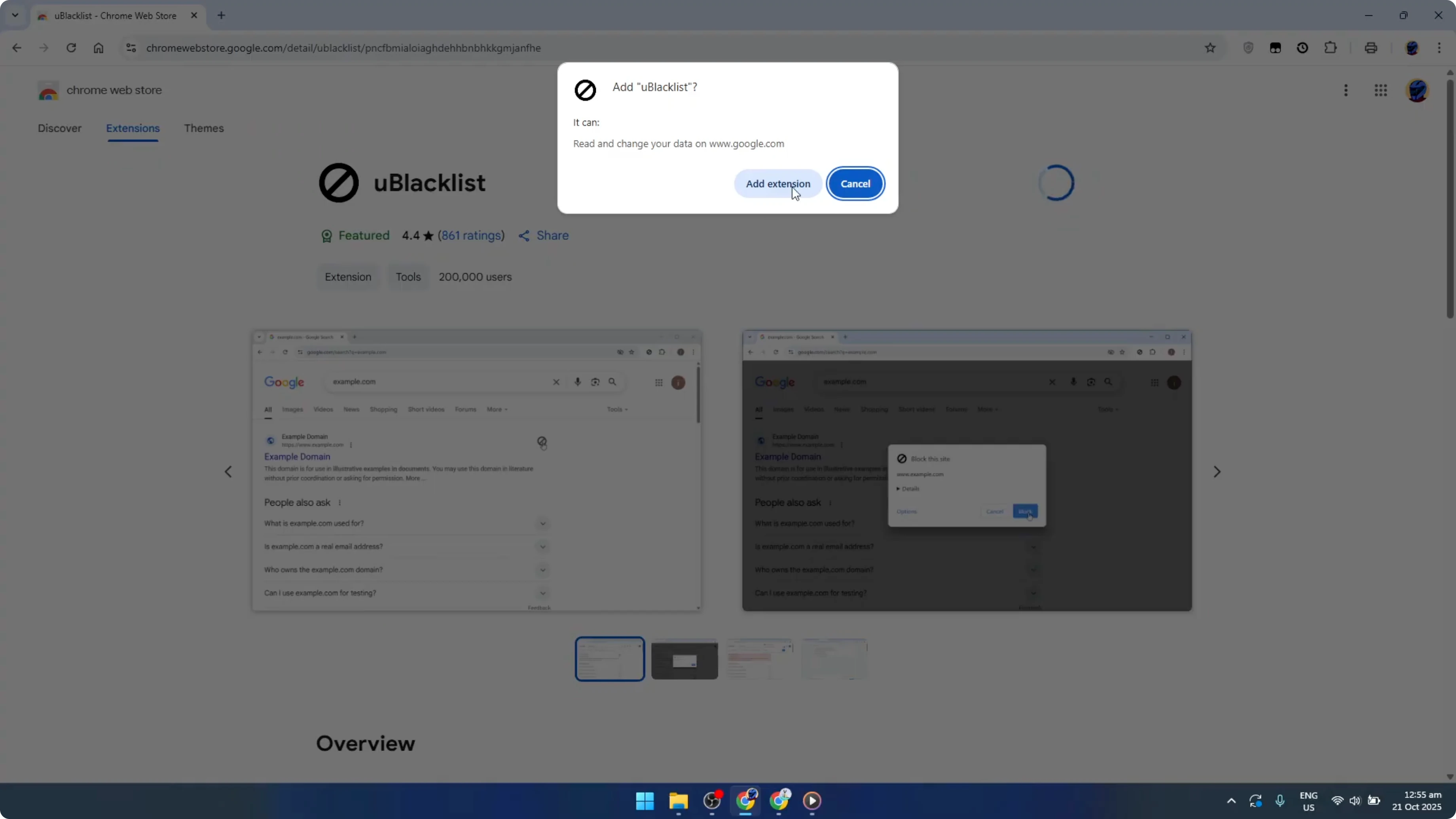 Screenshot from How To Block Keywords on Google Chrome [2026 Guide] at 42s