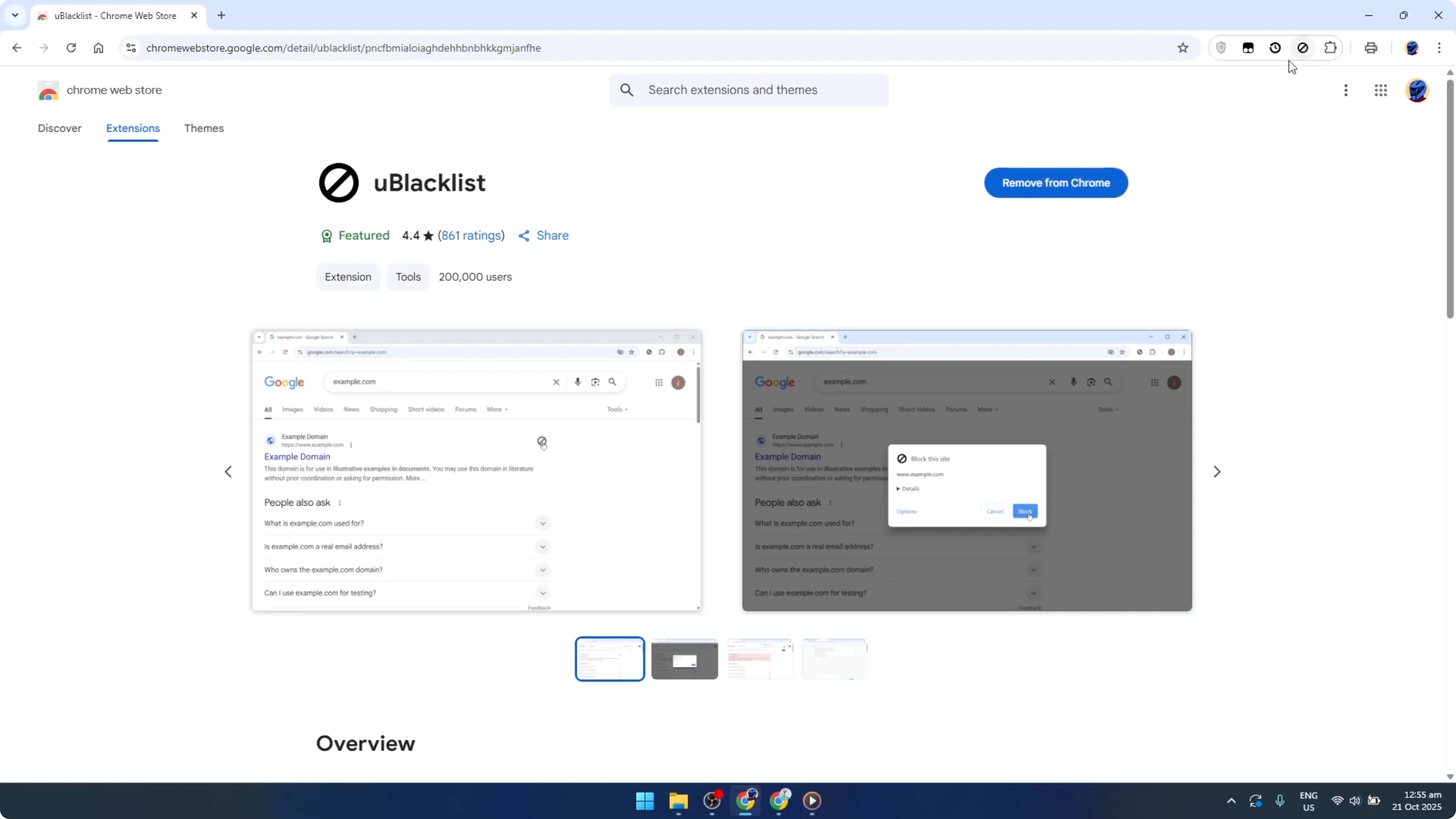 Screenshot from How To Block Keywords on Google Chrome [2026 Guide] at 71s