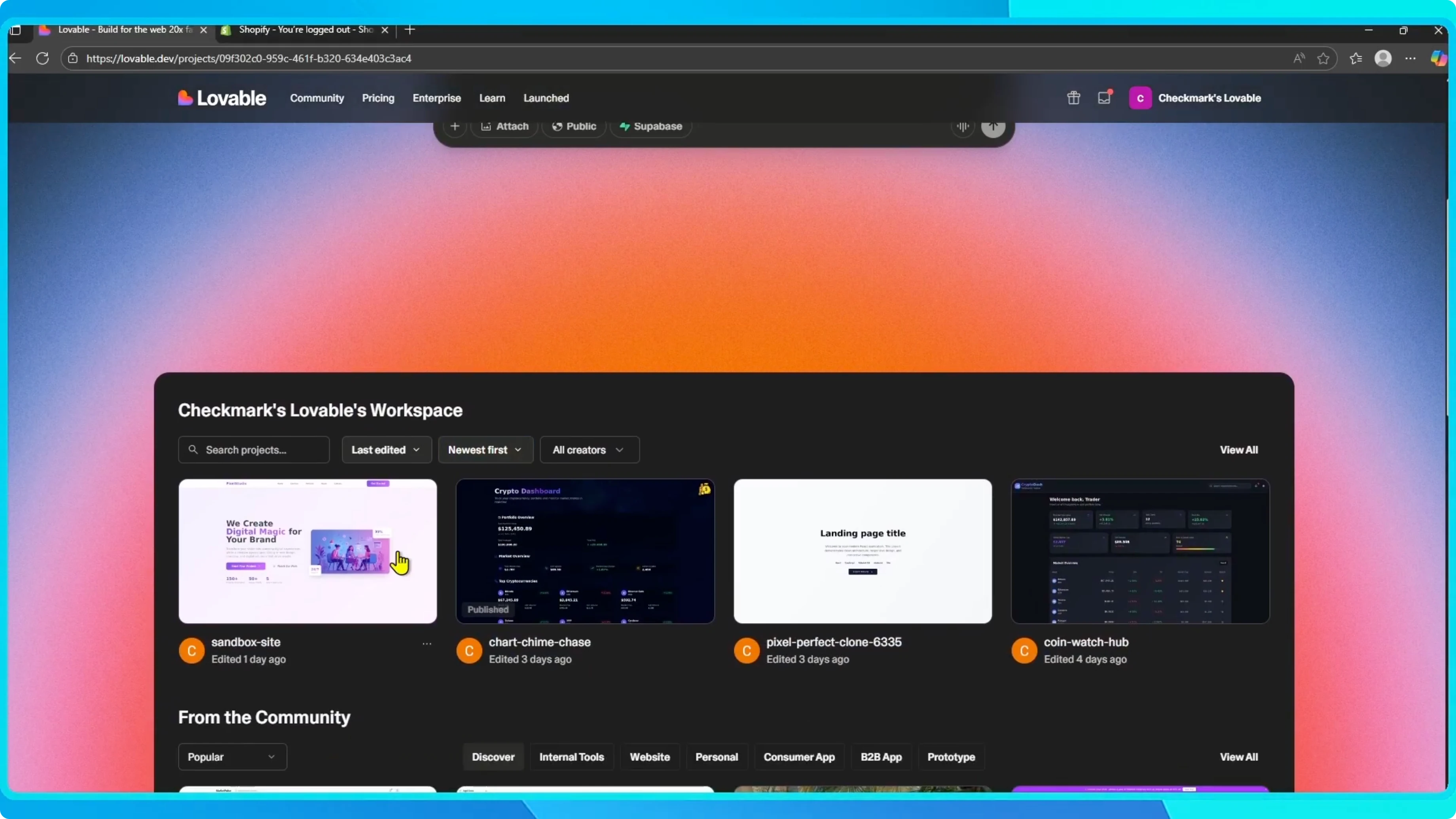 Screenshot from How to Change Dark Mode and Light Mode in Lovable? at 16s