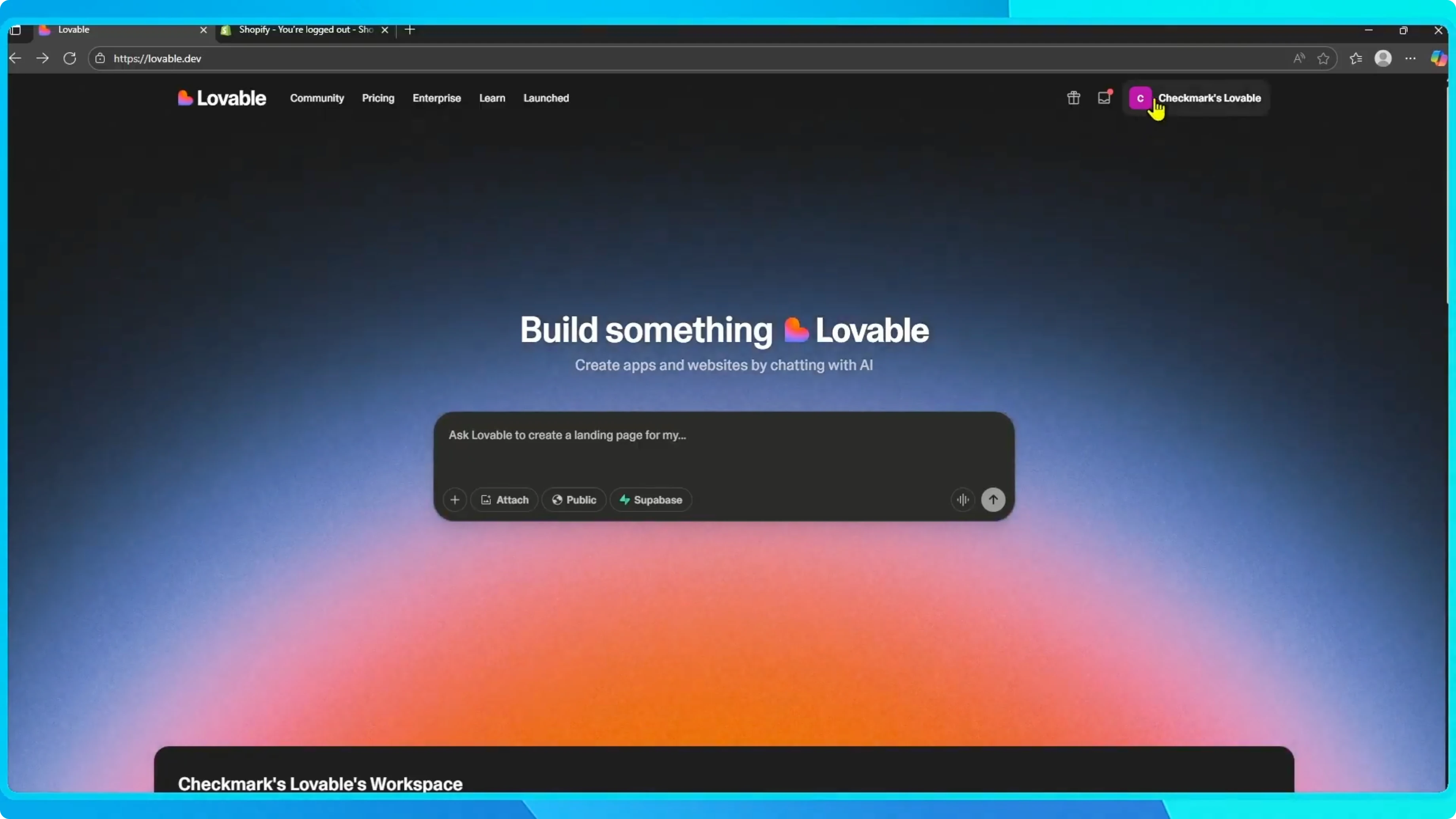 Screenshot from How to Change Dark Mode and Light Mode in Lovable? at 41s