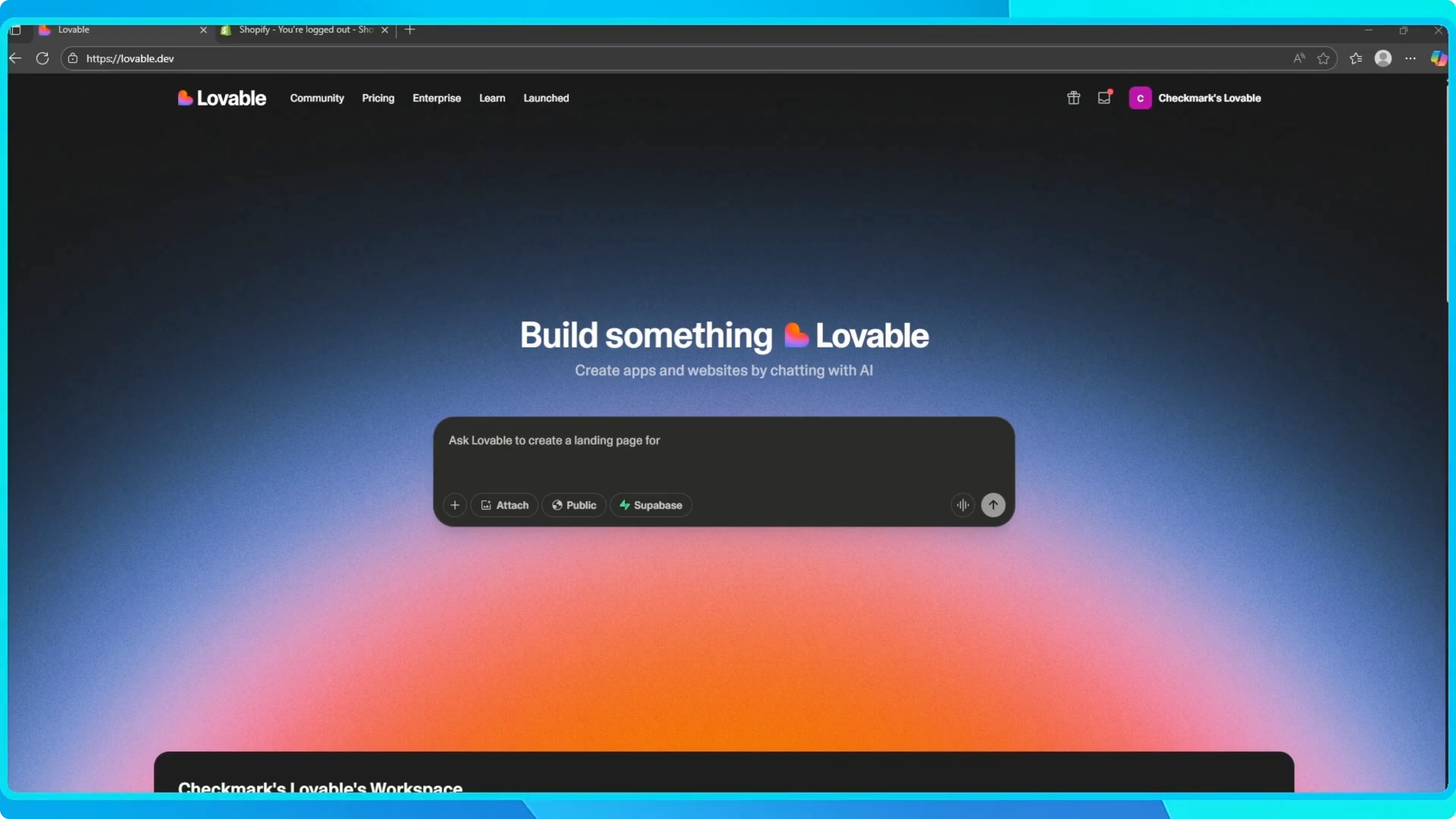 Screenshot from How to Change Dark Mode and Light Mode in Lovable? at 7s
