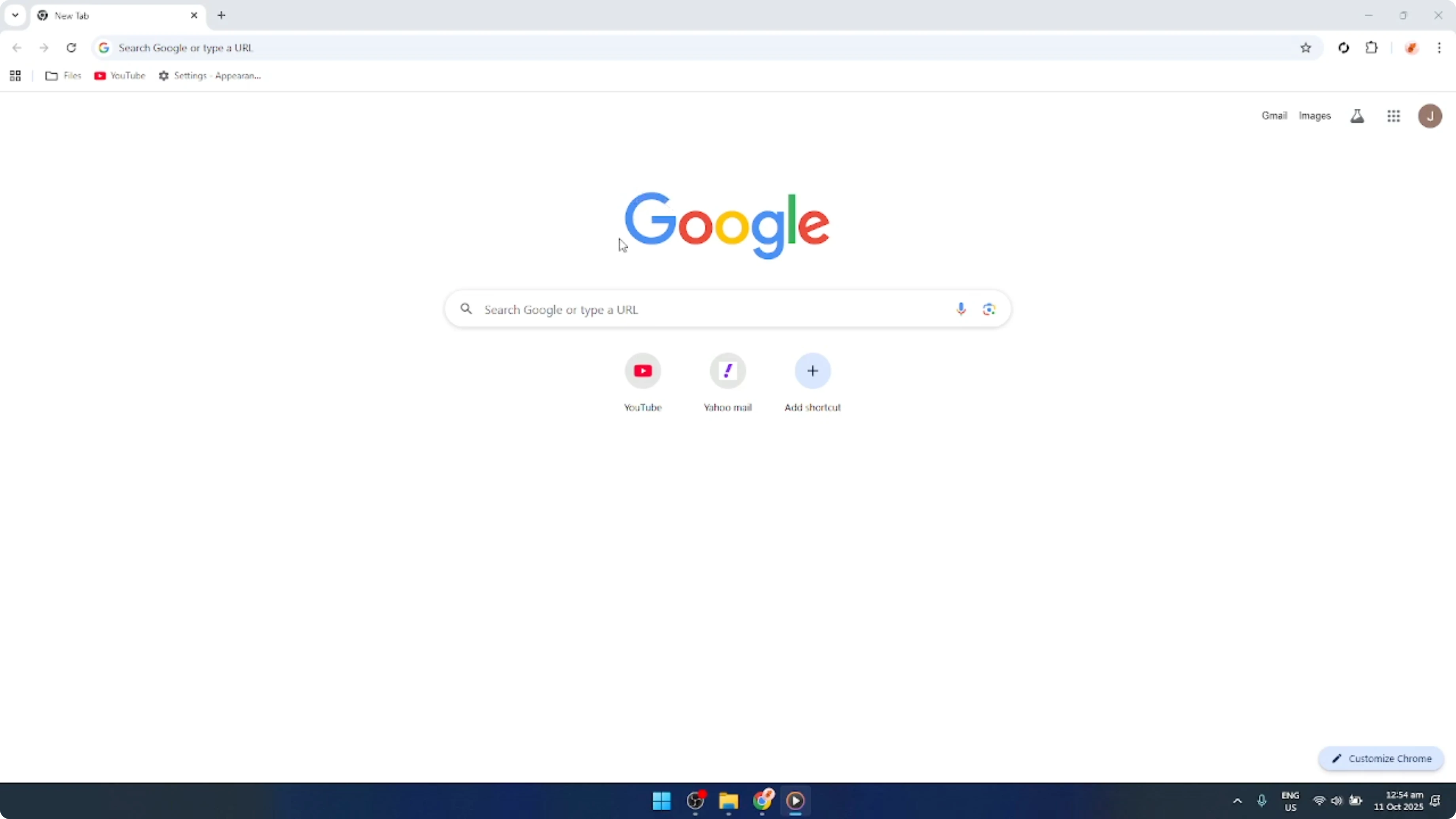 Screenshot from How To Change The New Tab Page in Google Chrome [2026 Guide] at 13s