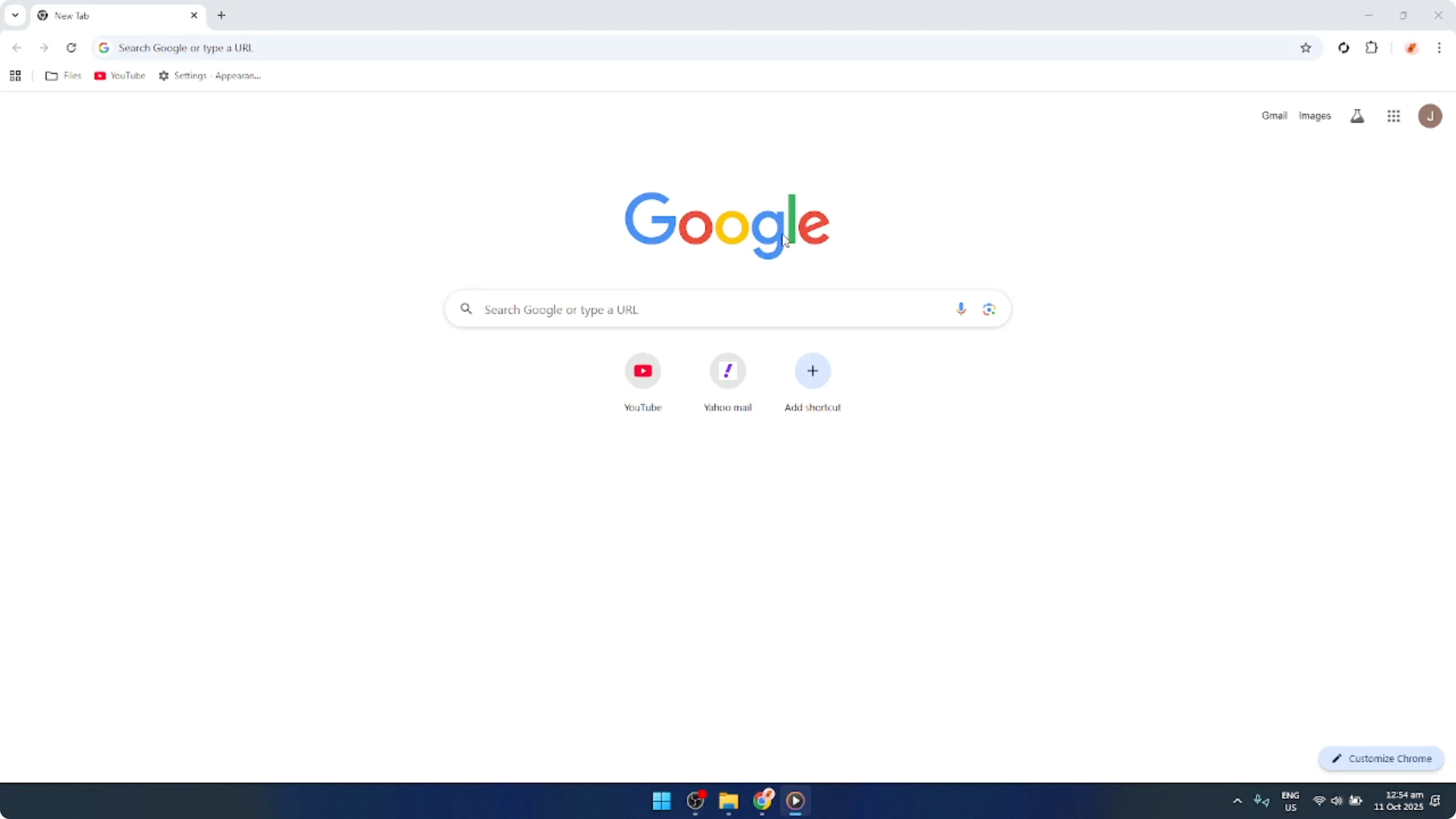 Screenshot from How To Change The New Tab Page in Google Chrome [2026 Guide] at 26s