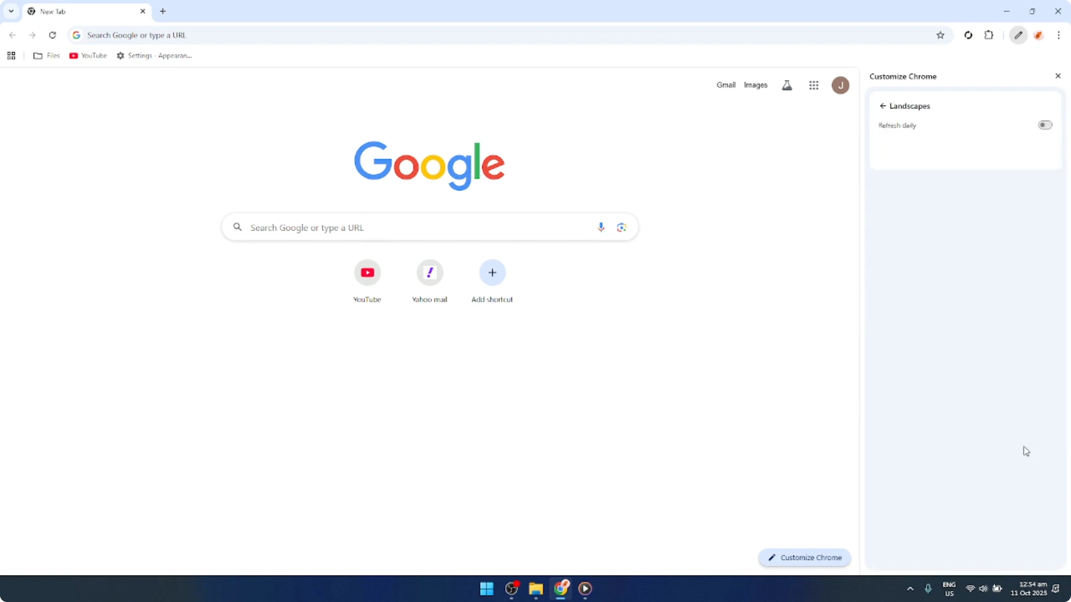 Screenshot from How To Change The New Tab Page in Google Chrome [2026 Guide] at 78s