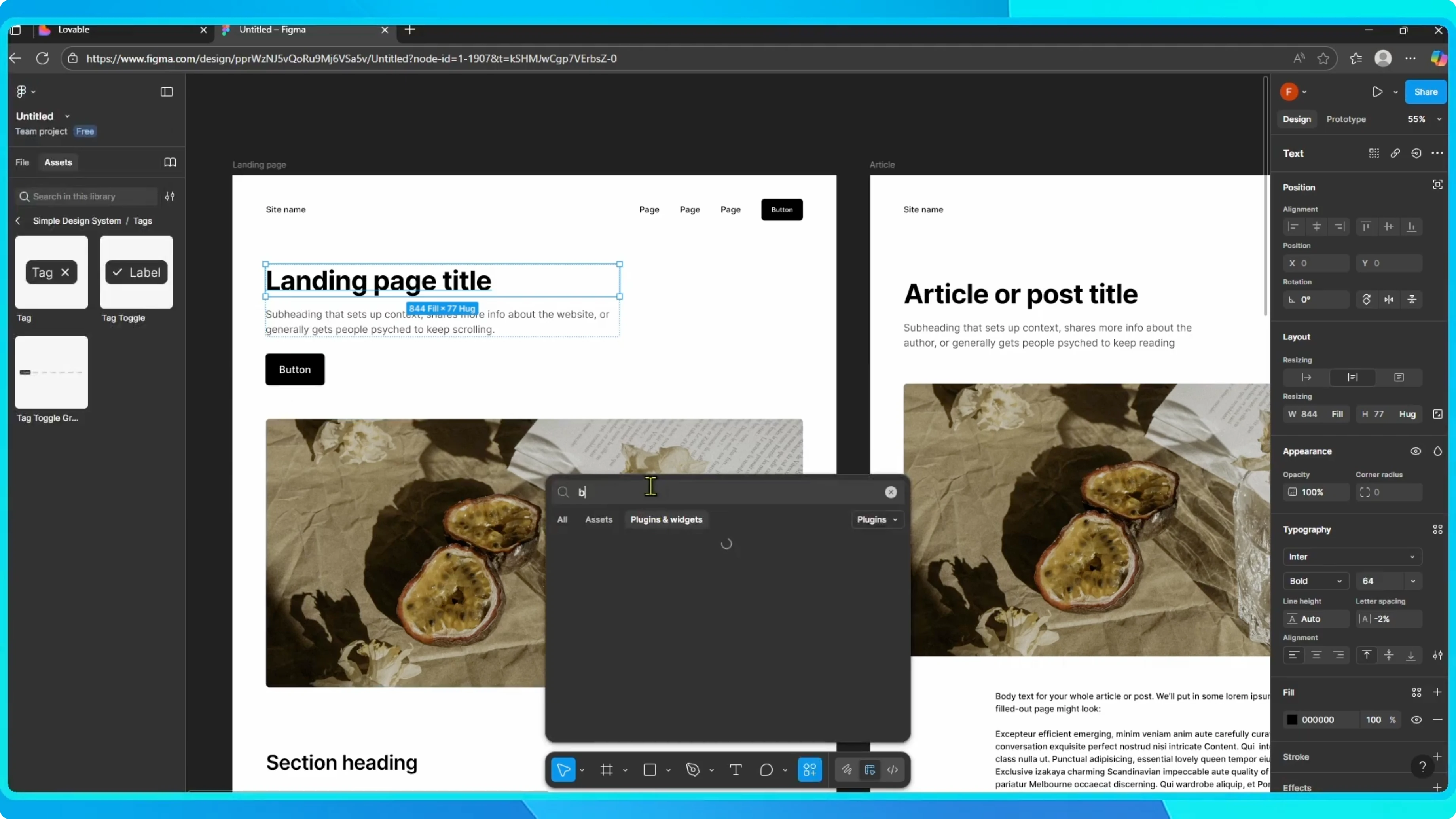 Screenshot from How to Connect Figma to Lovable? at 13s