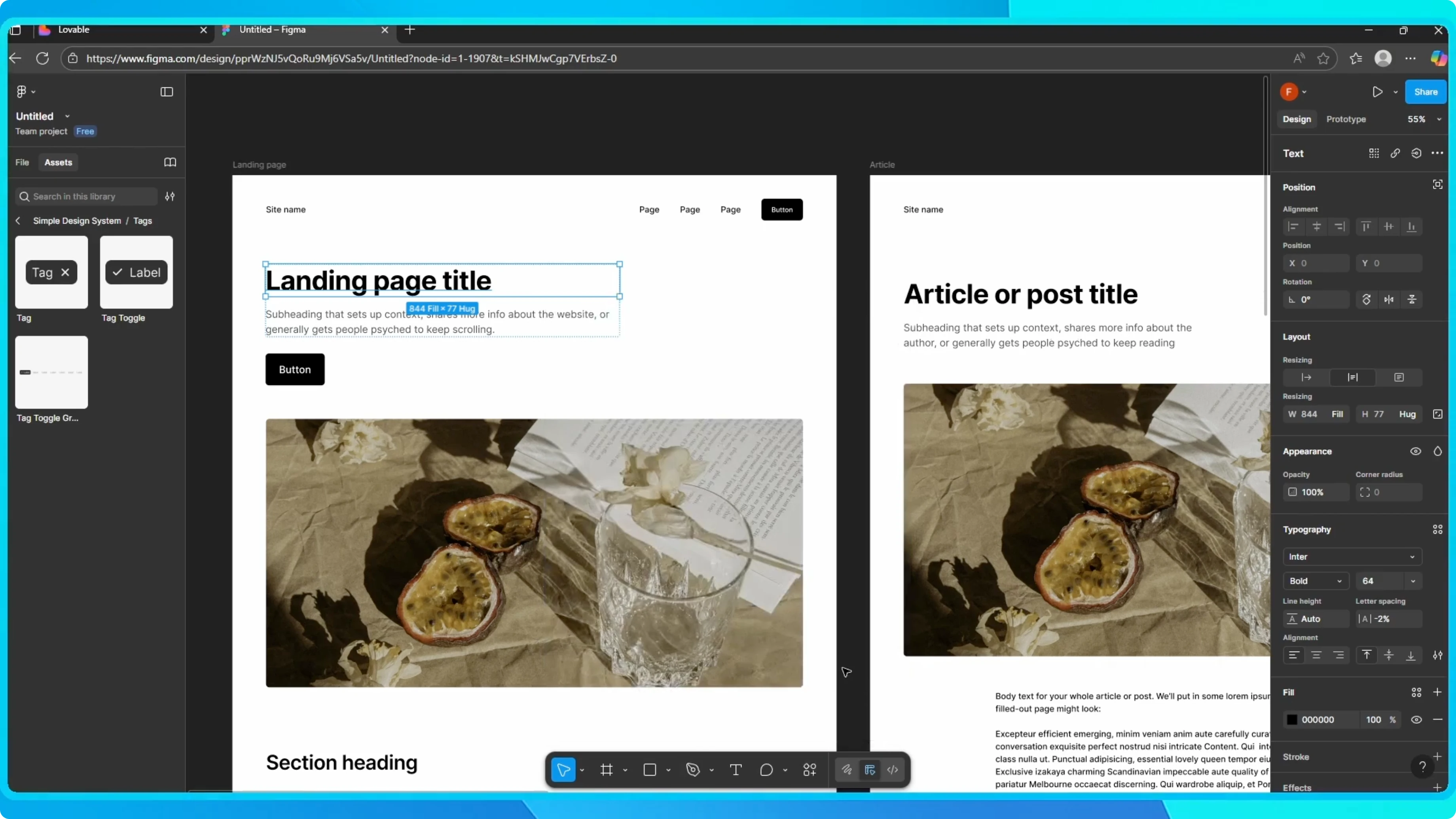 Screenshot from How to Connect Figma to Lovable? at 18s
