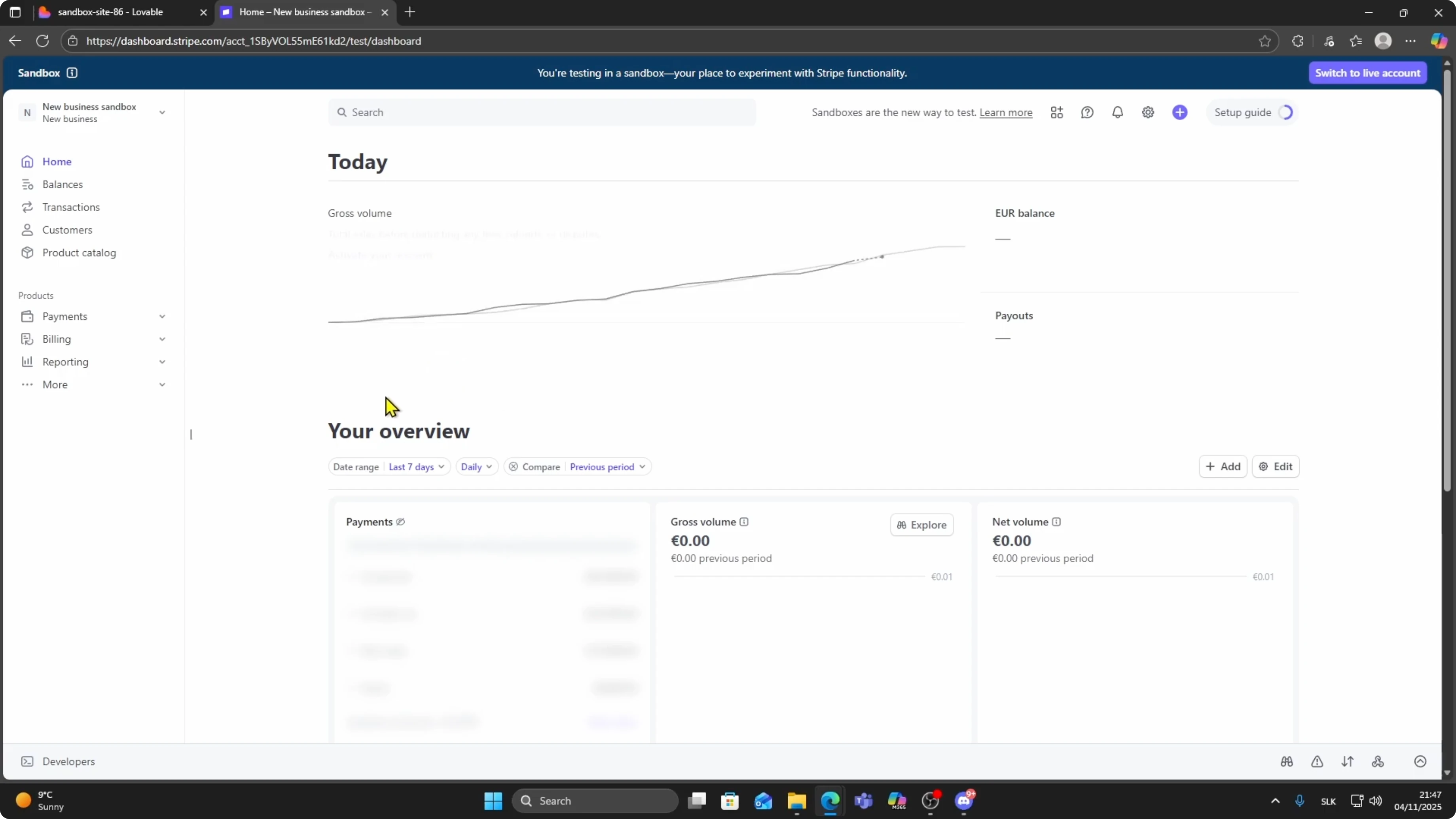 Screenshot from How To Connect Stripe To Lovable AI App Full Setup at 54s