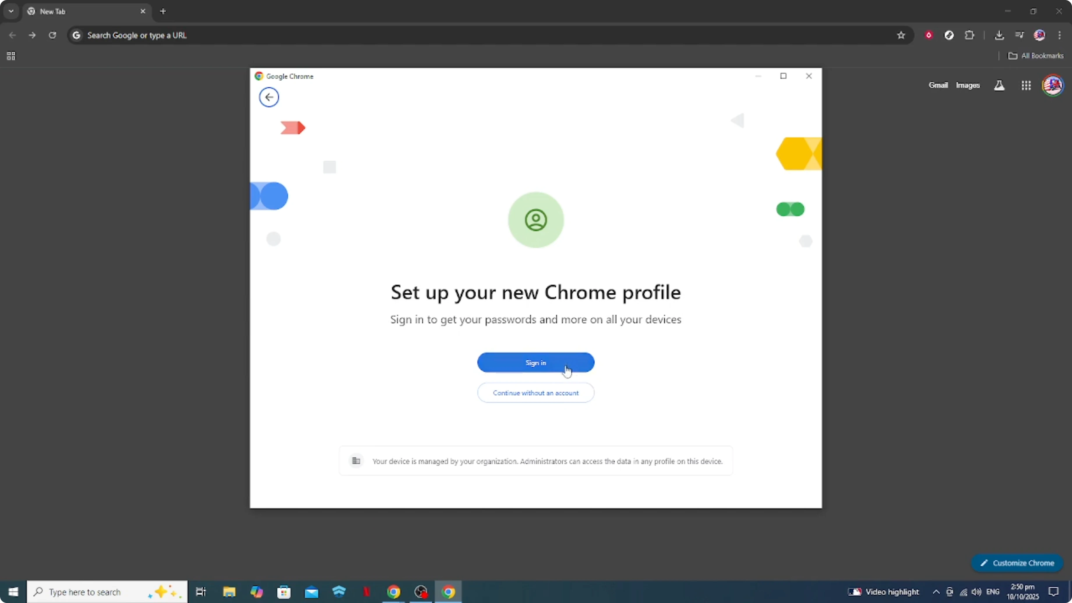 Screenshot from How To Create Multiple Google Chrome Profiles [2026 Guide] at 46s