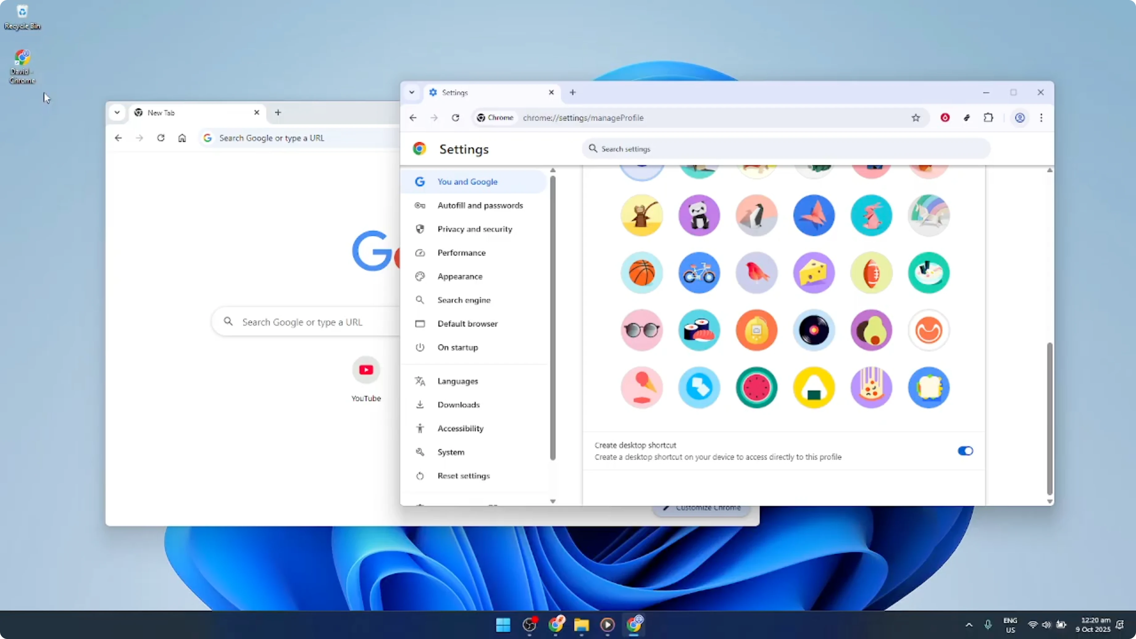 Screenshot from How To Create Profile Desktop Shortcut on Google Chrome [2026 Guide] at 84s