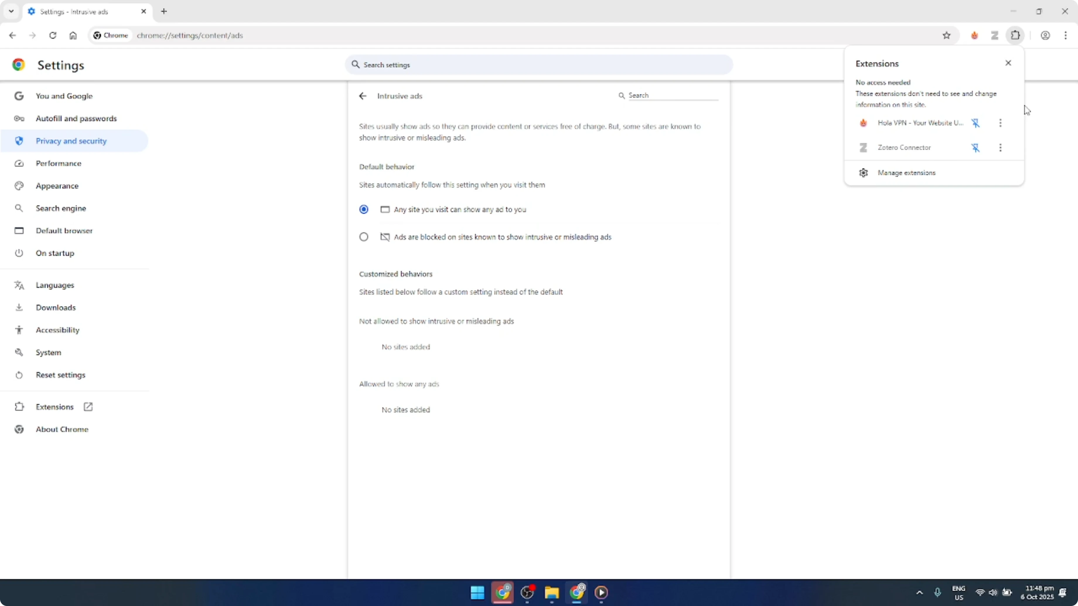Screenshot from How To Disable Ad Blocker in Google Chrome [2026 Guide] at 140s