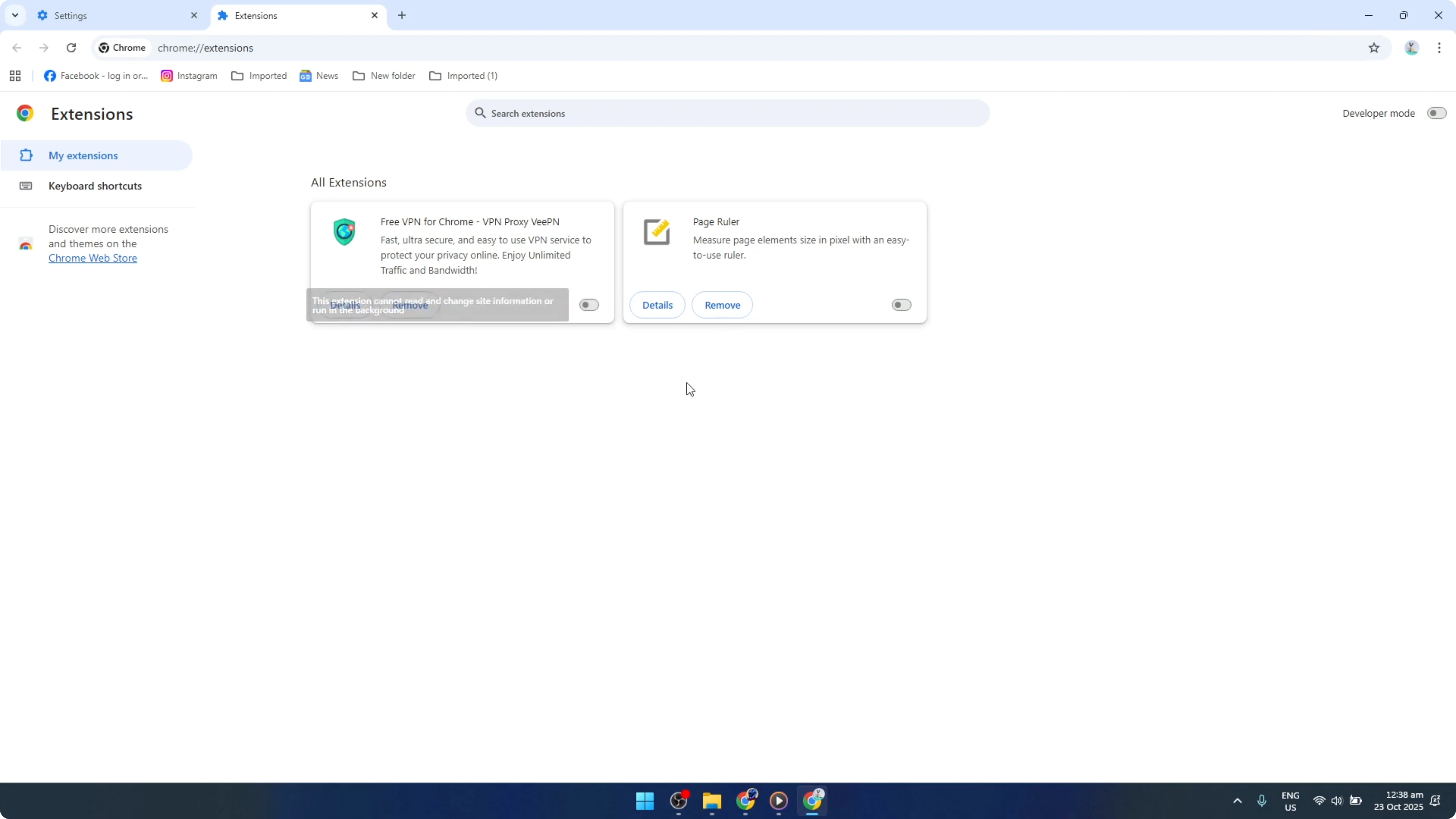 Screenshot from How To Disable ProxyVPN in Google Chrome [2026 Guide] at 113s