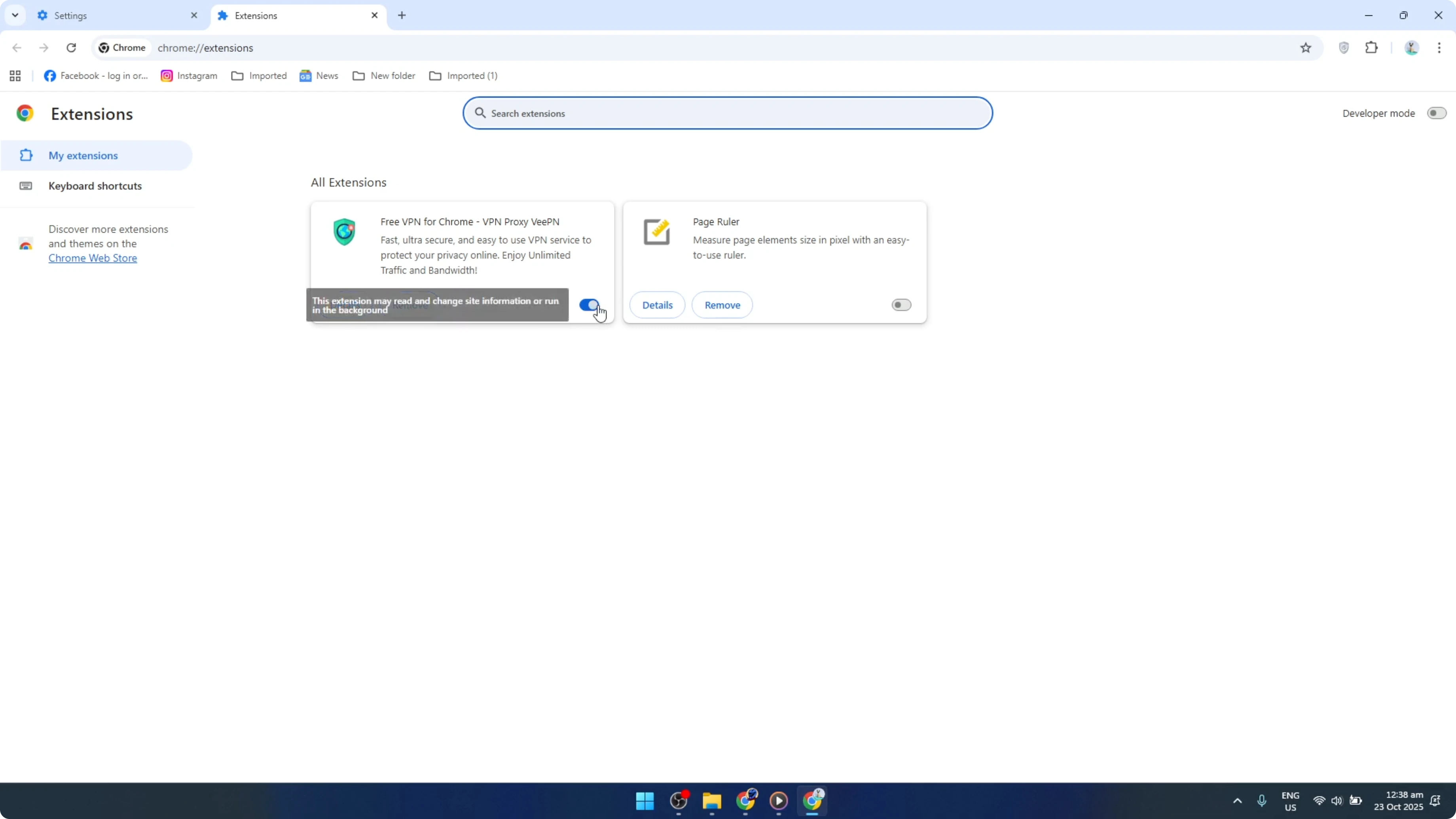 Screenshot from How To Disable ProxyVPN in Google Chrome [2026 Guide] at 98s
