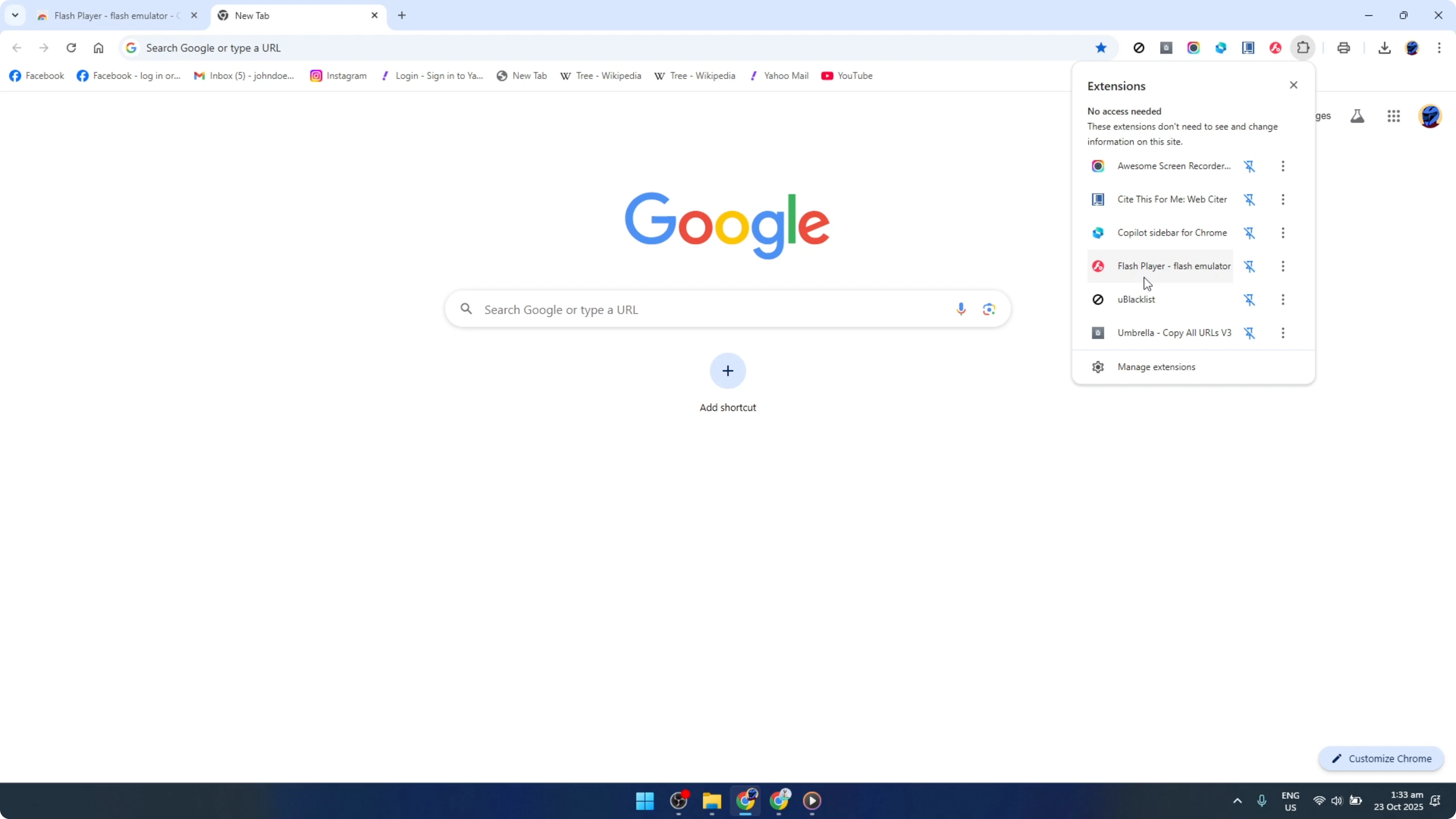 Screenshot from How To Download & Install Adobe Flash Player in Google Chrome [2026 Guide] at 104s