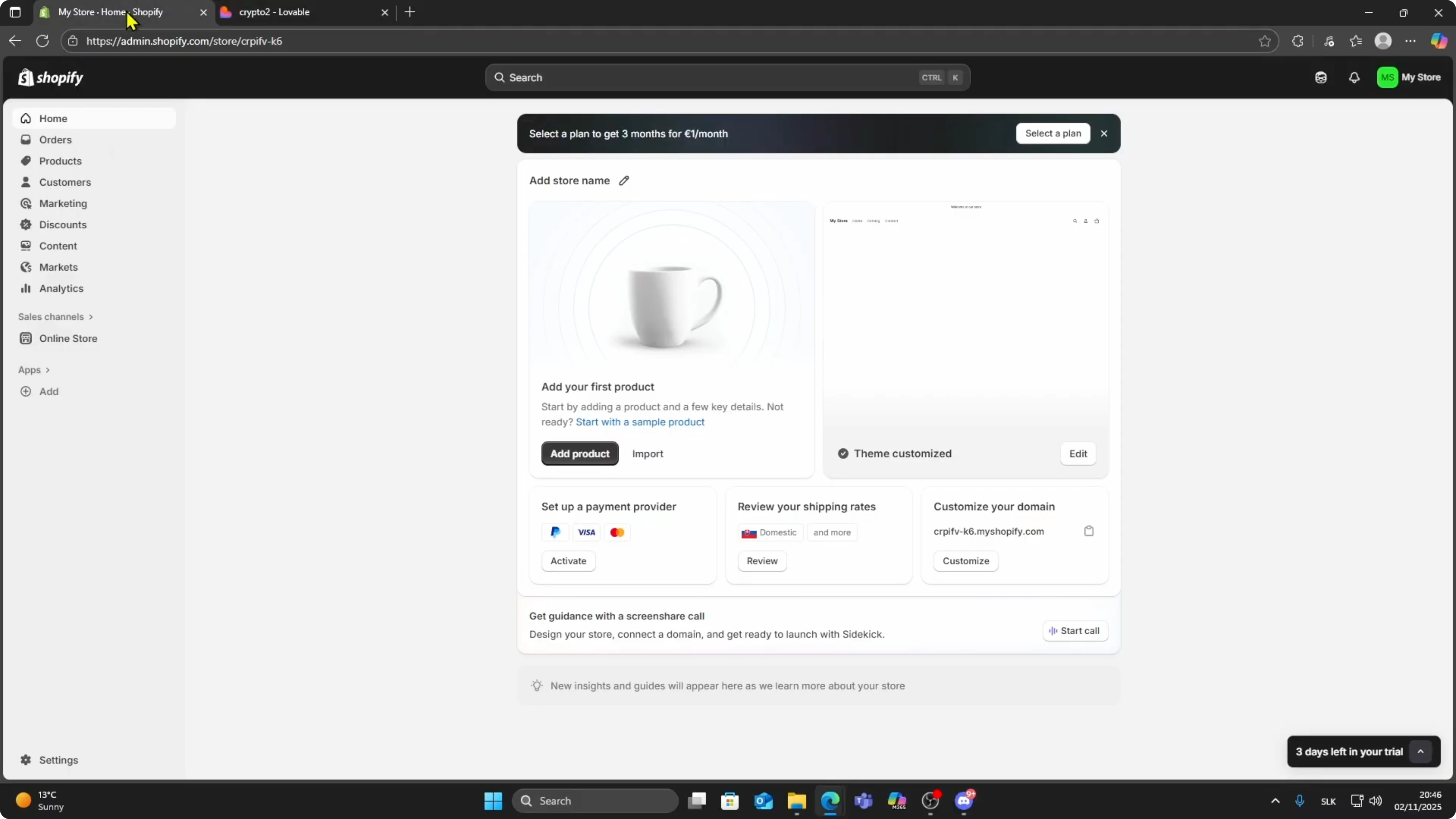 Screenshot from How to Embed Lovable AI Web App in Shopify? at 15s