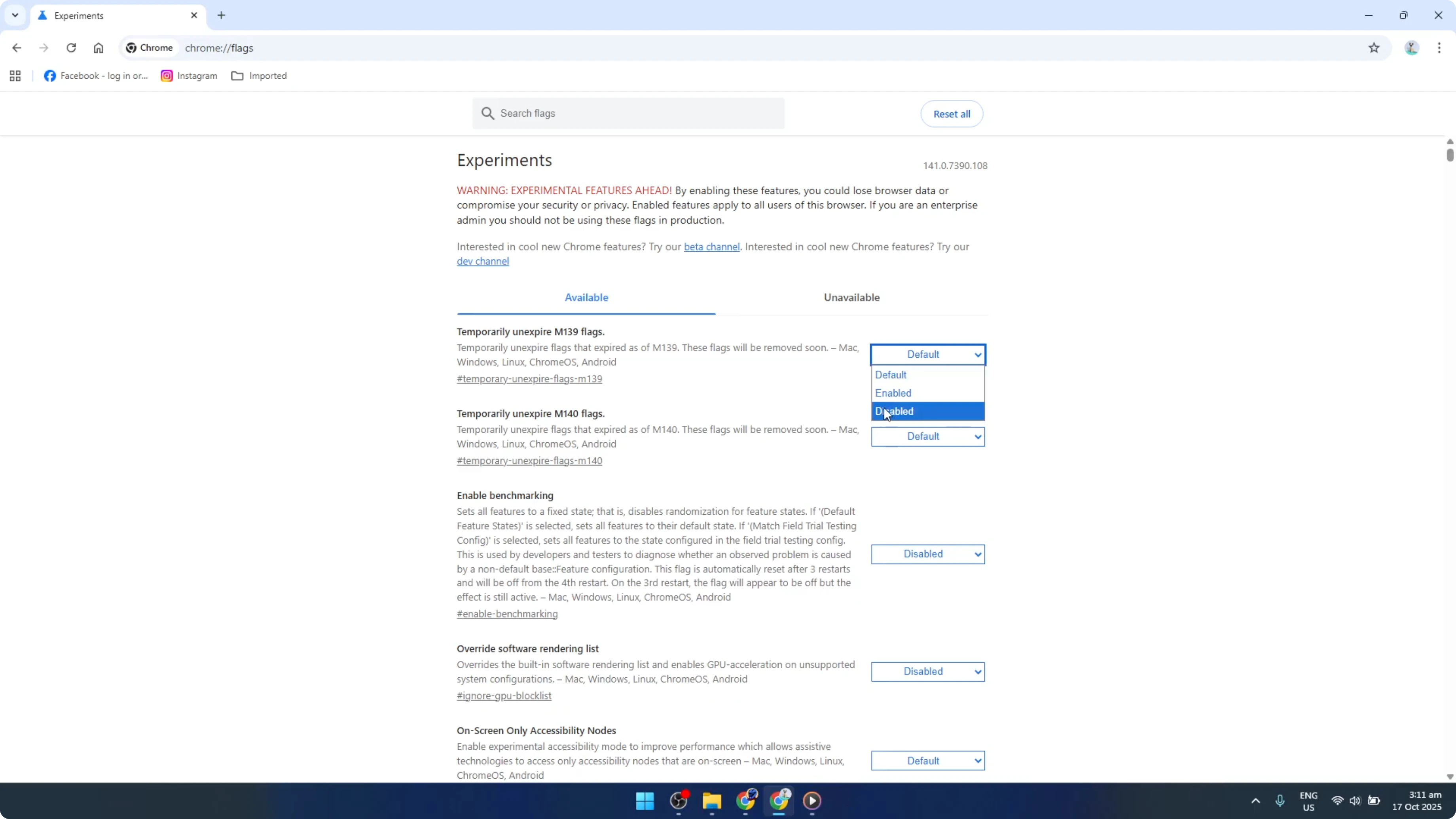 Screenshot from How To Enable and Use Google Chrome Flags [2026 Guide] at 100s