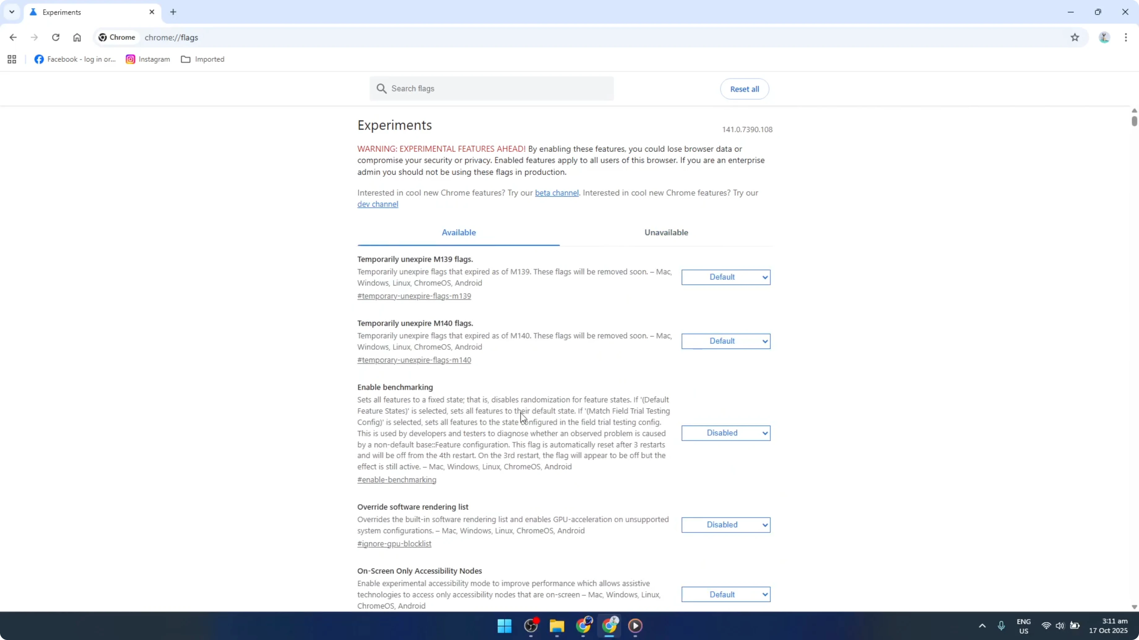 Screenshot from How To Enable and Use Google Chrome Flags [2026 Guide] at 75s