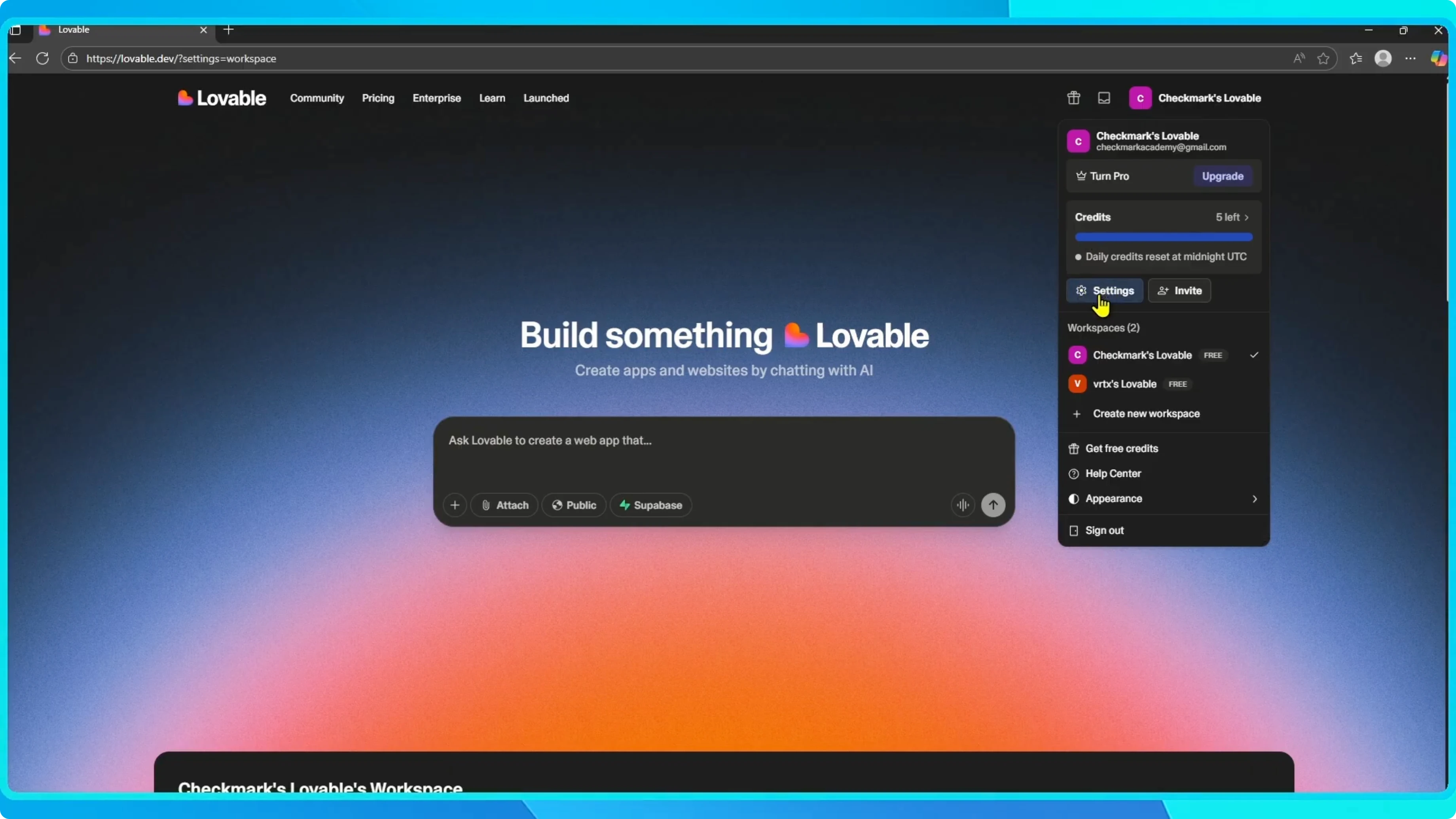 Screenshot from How to Enable GitHub Branch Switching in Lovable? at 13s