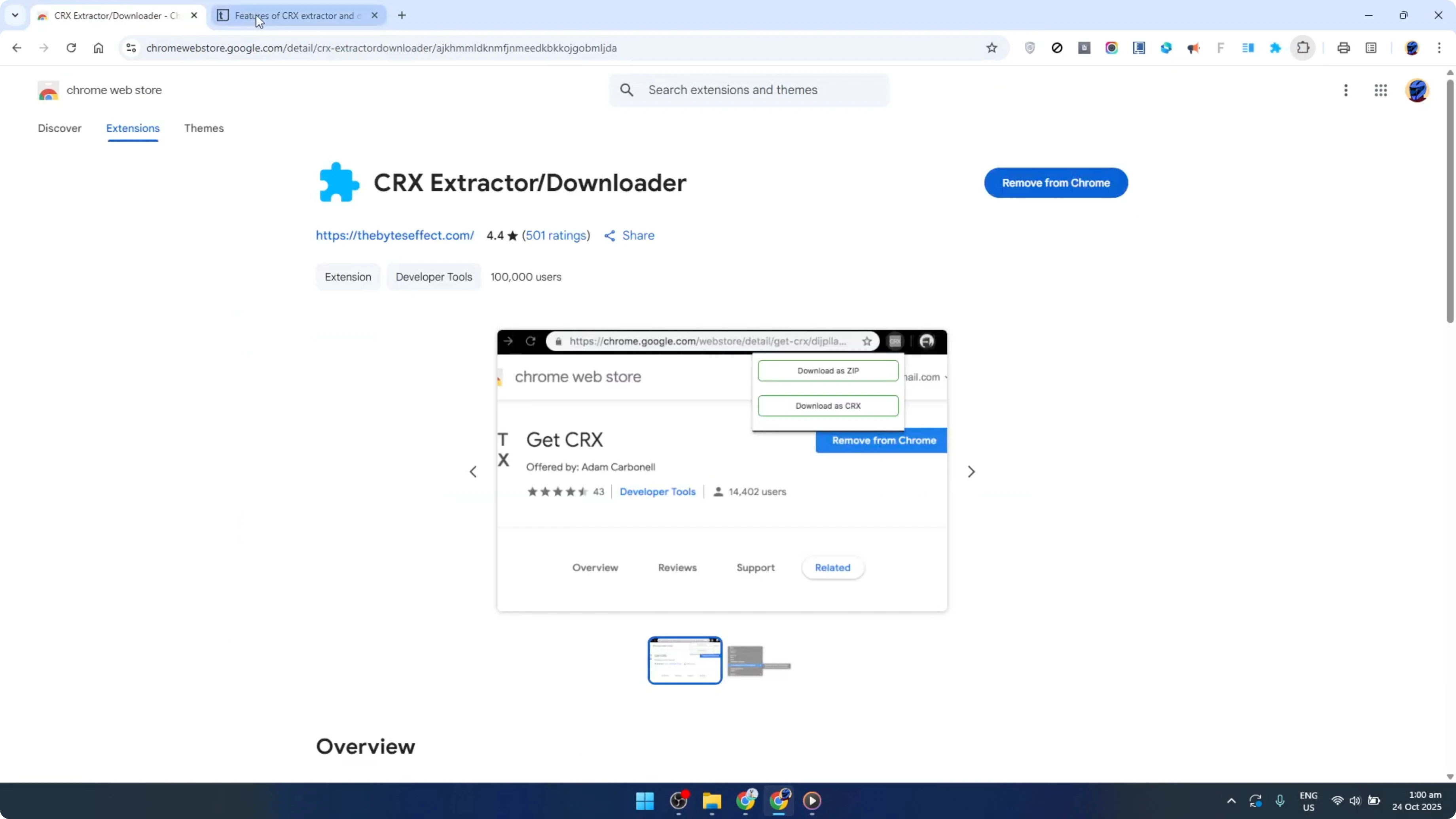 Screenshot from How To Export Google Chrome Extension in CRX file to save in PC [2026 Guide] at 60s