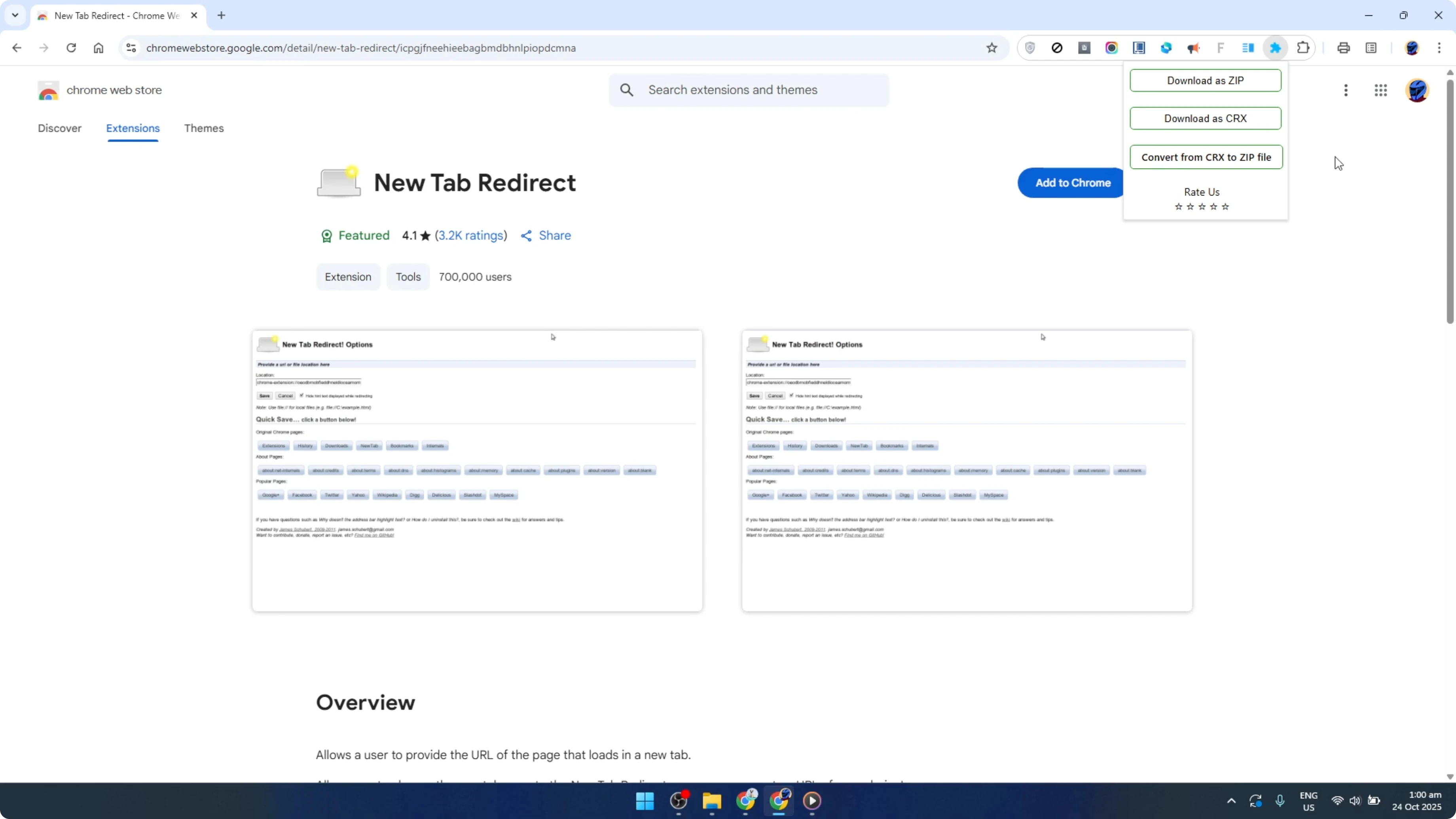 Screenshot from How To Export Google Chrome Extension in CRX file to save in PC [2026 Guide] at 94s