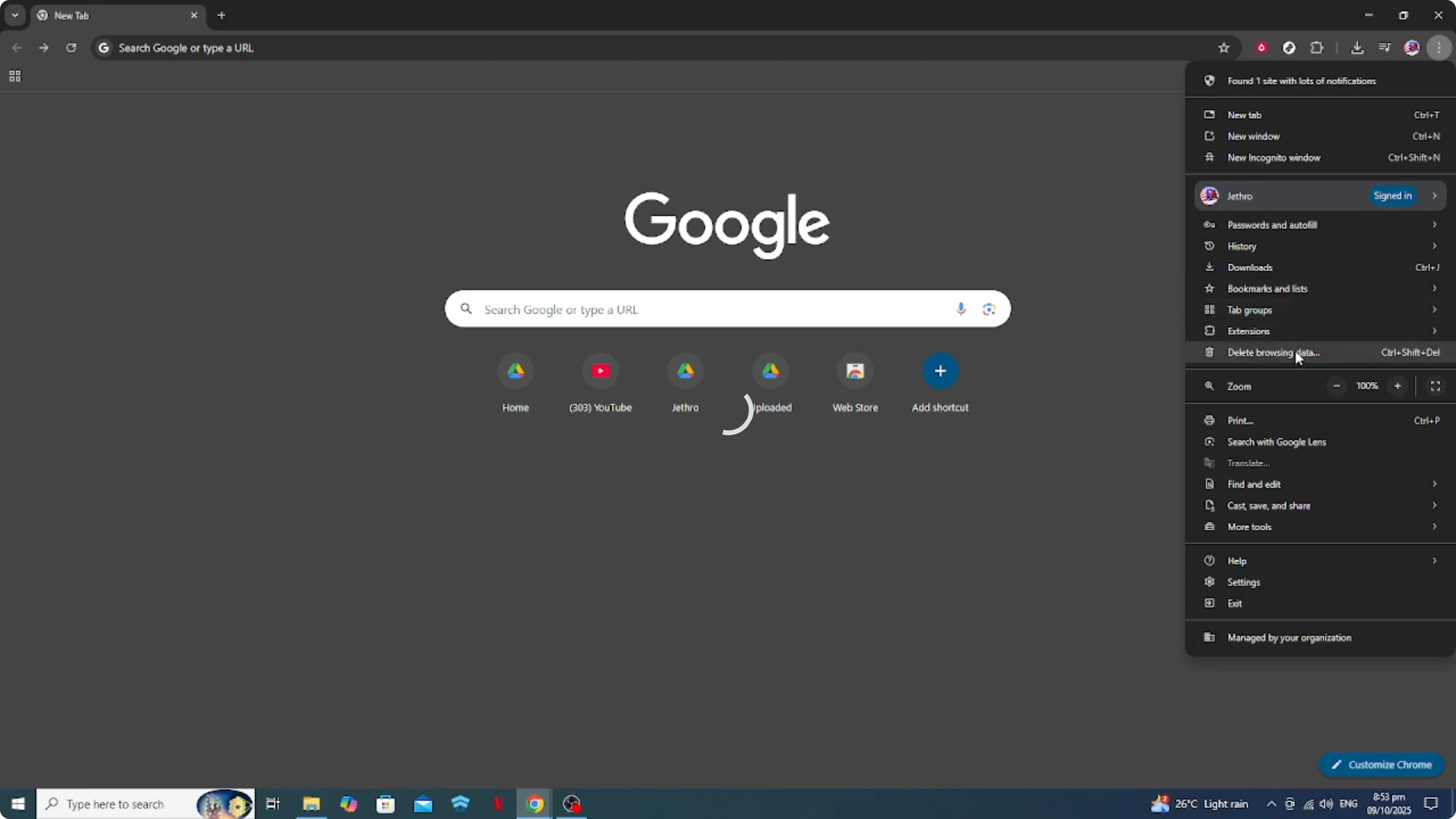 Screenshot from How To Fix 404 Not Found Error in Google Chrome [2026 Guide] at 101s