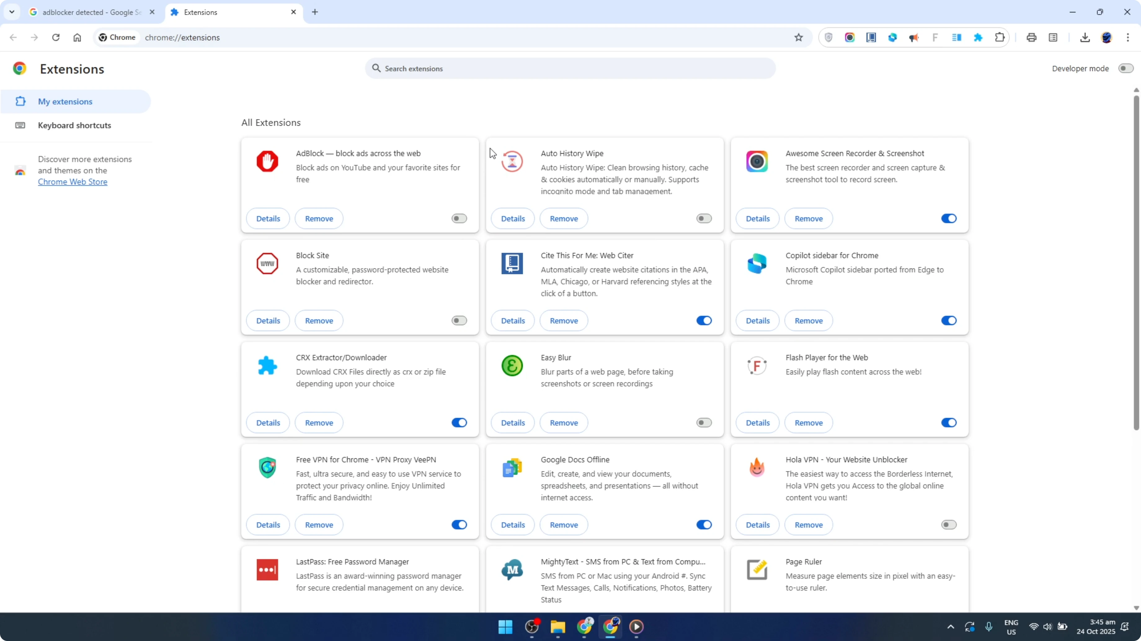 Screenshot from How To Fix Ad Blocker Detected Issue in Google Chrome [2026 Guide] at 117s