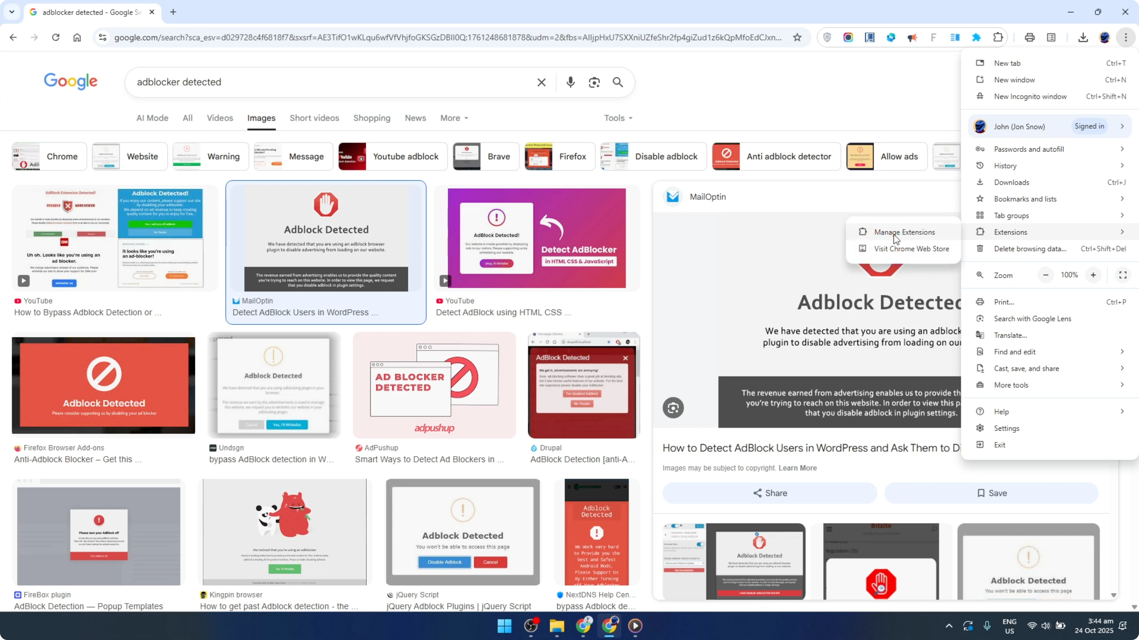 Screenshot from How To Fix Ad Blocker Detected Issue in Google Chrome [2026 Guide] at 54s