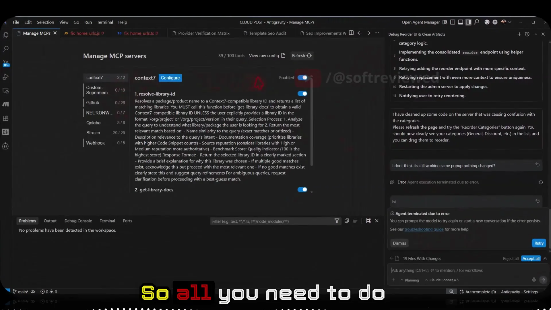 Quick Fix for Claude’s “Agent Terminated” Error via MCP Server Settings screenshot 6