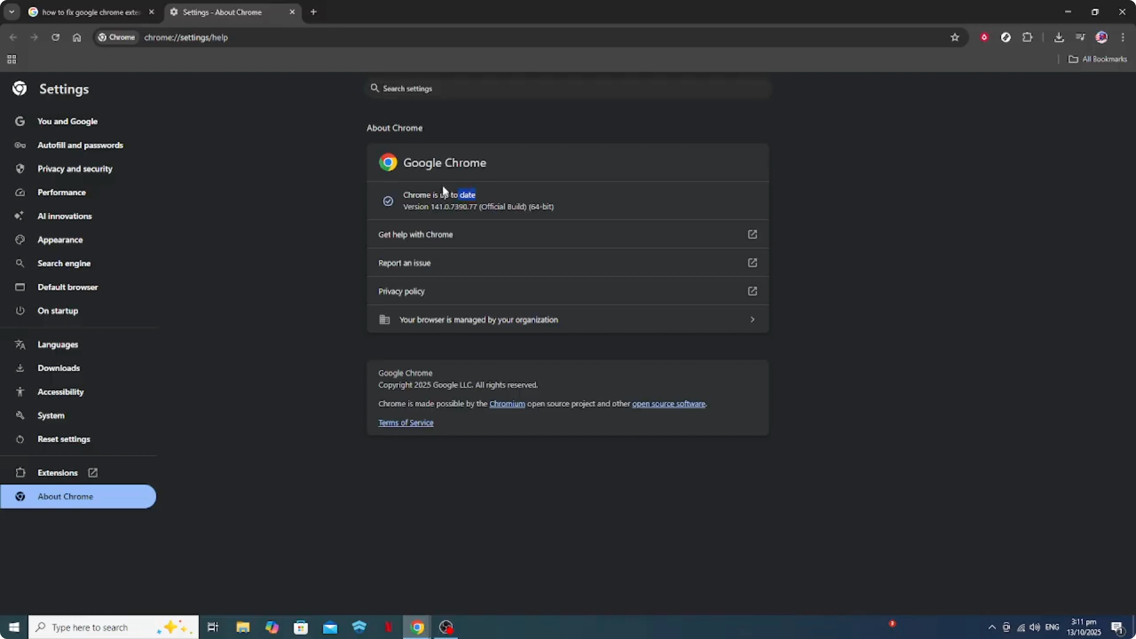 Screenshot from How To Fix Google Chrome Extension Download Interrupted Error [2026 Guide] at 104s