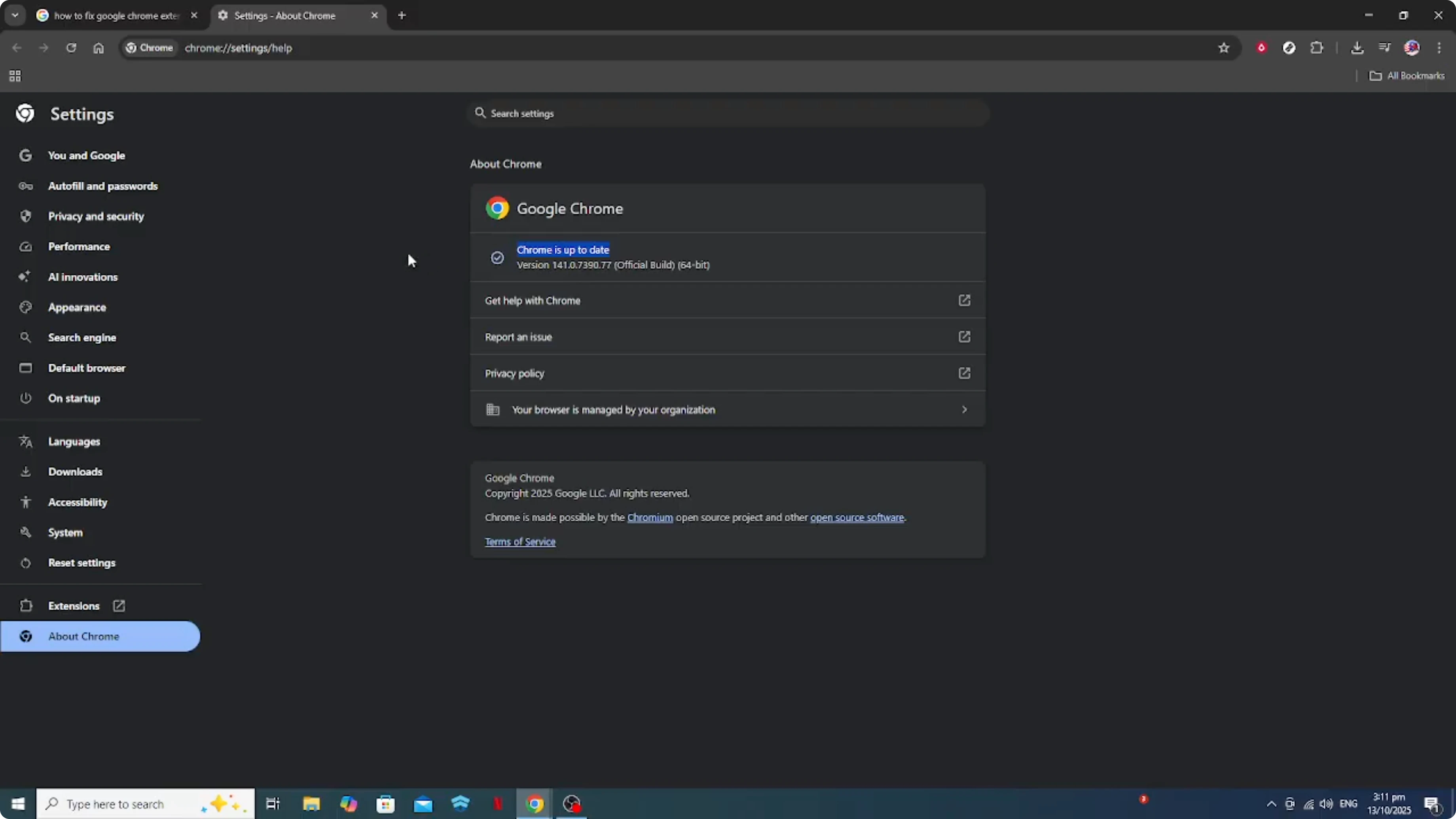 Screenshot from How To Fix Google Chrome Extension Download Interrupted Error [2026 Guide] at 116s