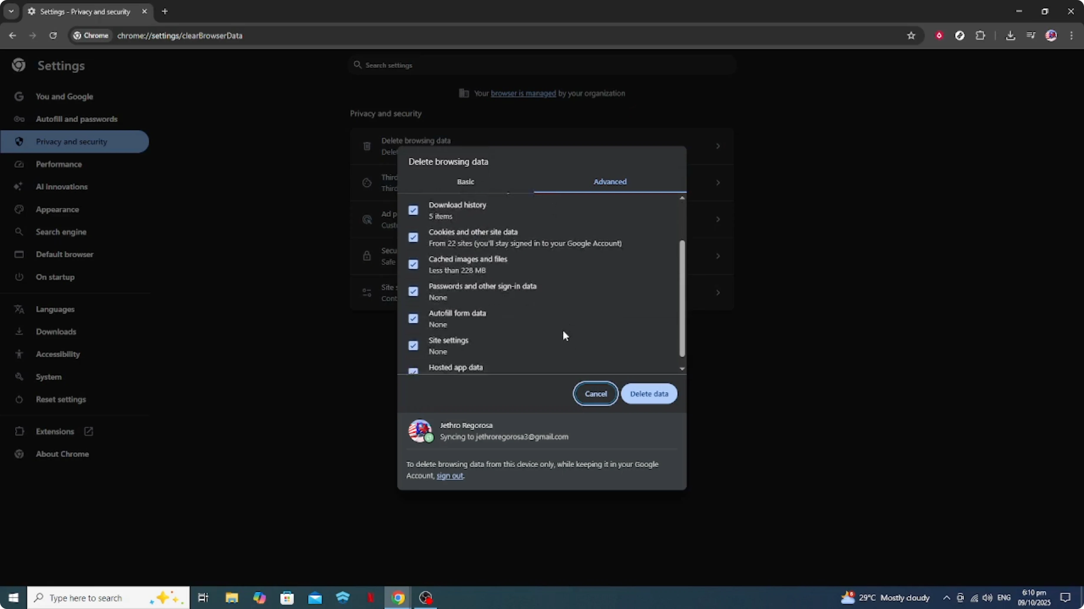 Screenshot from Links Not Opening in Chrome? This Simple Fix Works in 2026 at 74s