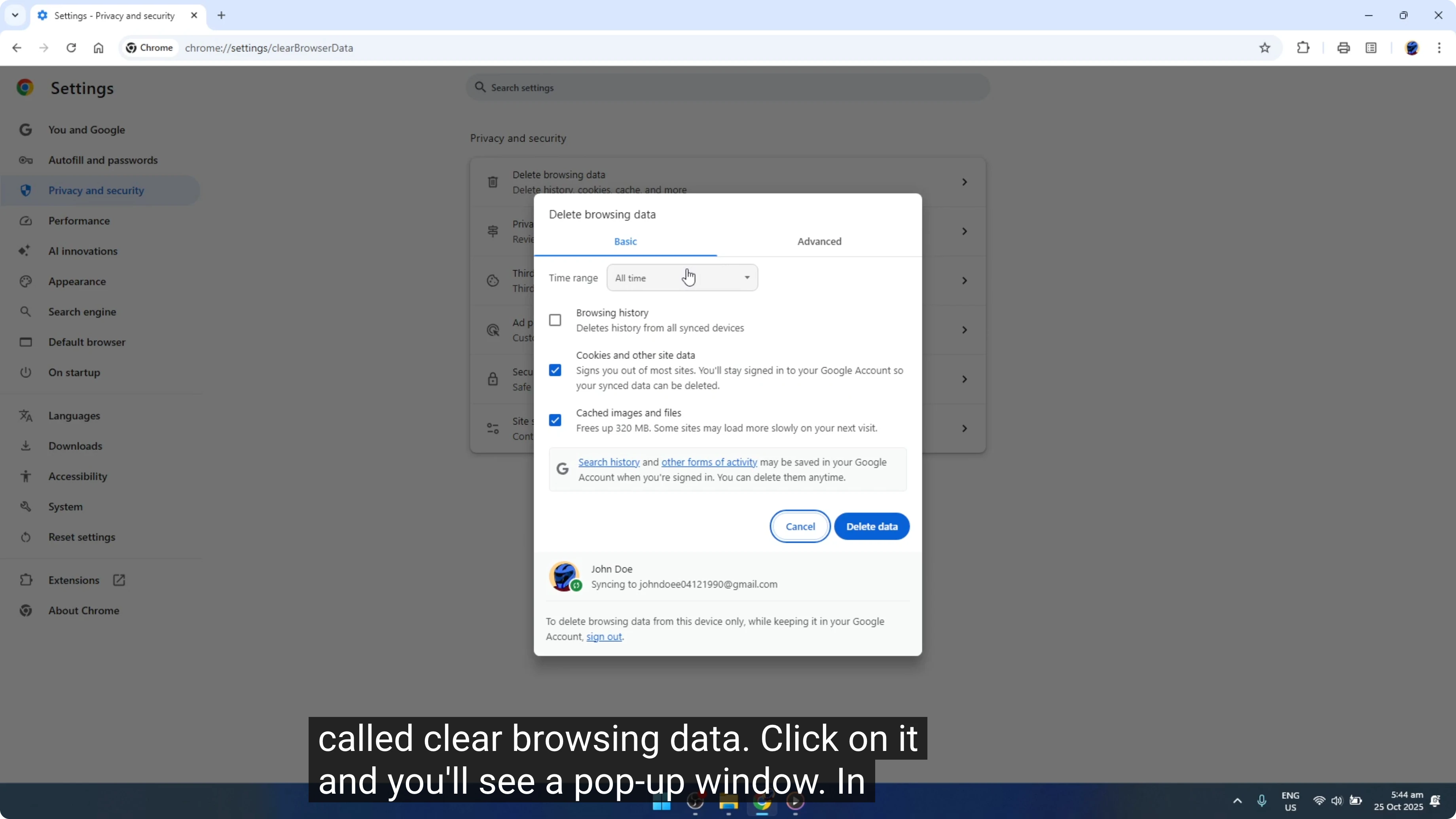 Screenshot from How To Fix Print Preview Failed Error in Google Chrome [2026 Guide] at 48s