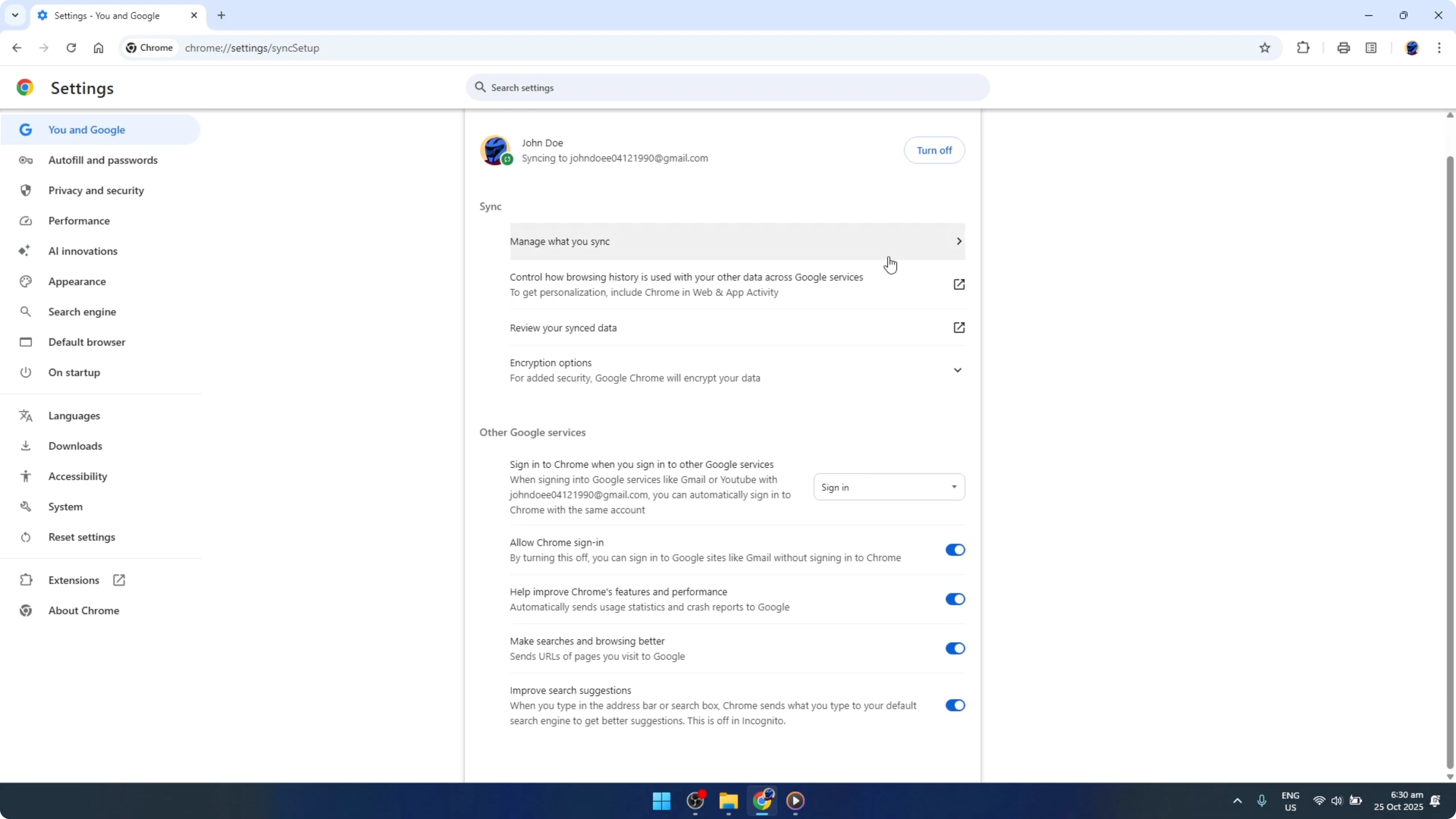 Screenshot from How To Fix Sync Isn't Working on Google Chrome [2026 Guide] at 112s