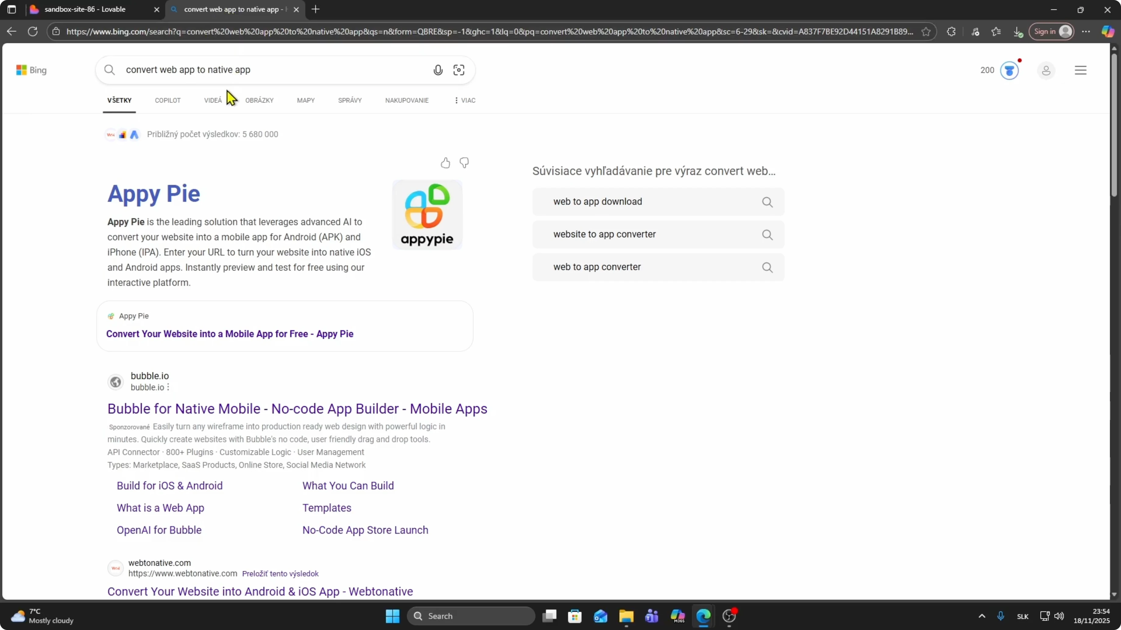 Screenshot from How to Publish Lovable App to the Google Play Store? at 39s