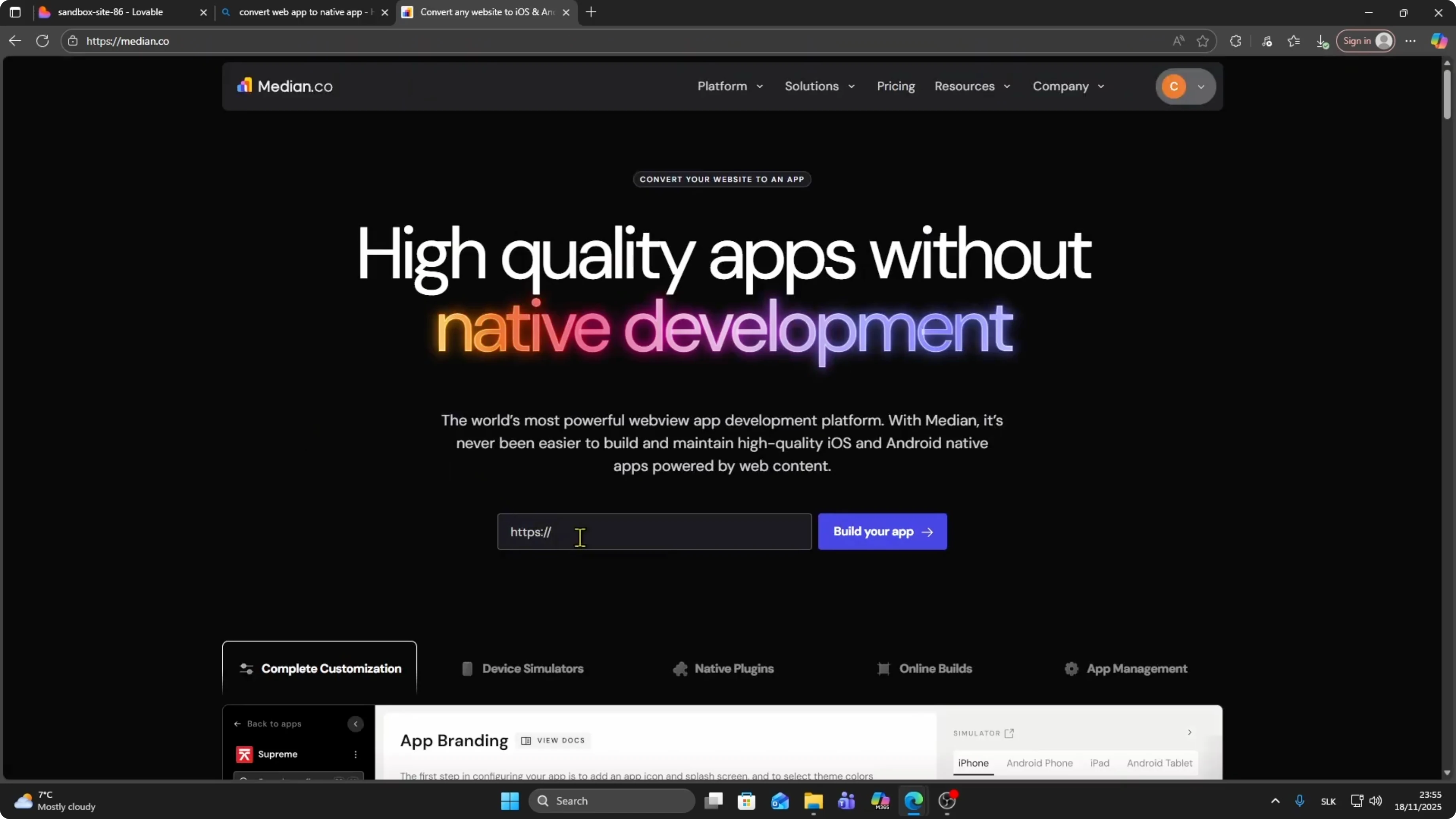 Screenshot from How to Publish Lovable App to the Google Play Store? at 51s