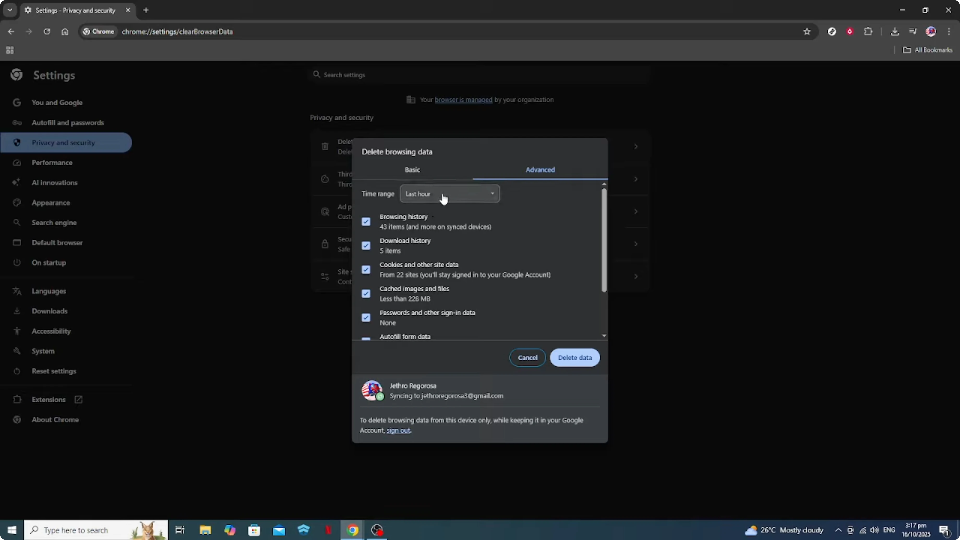 Screenshot from How To See & Delete Incognito History in Google Chrome [2026 Guide] at 110s