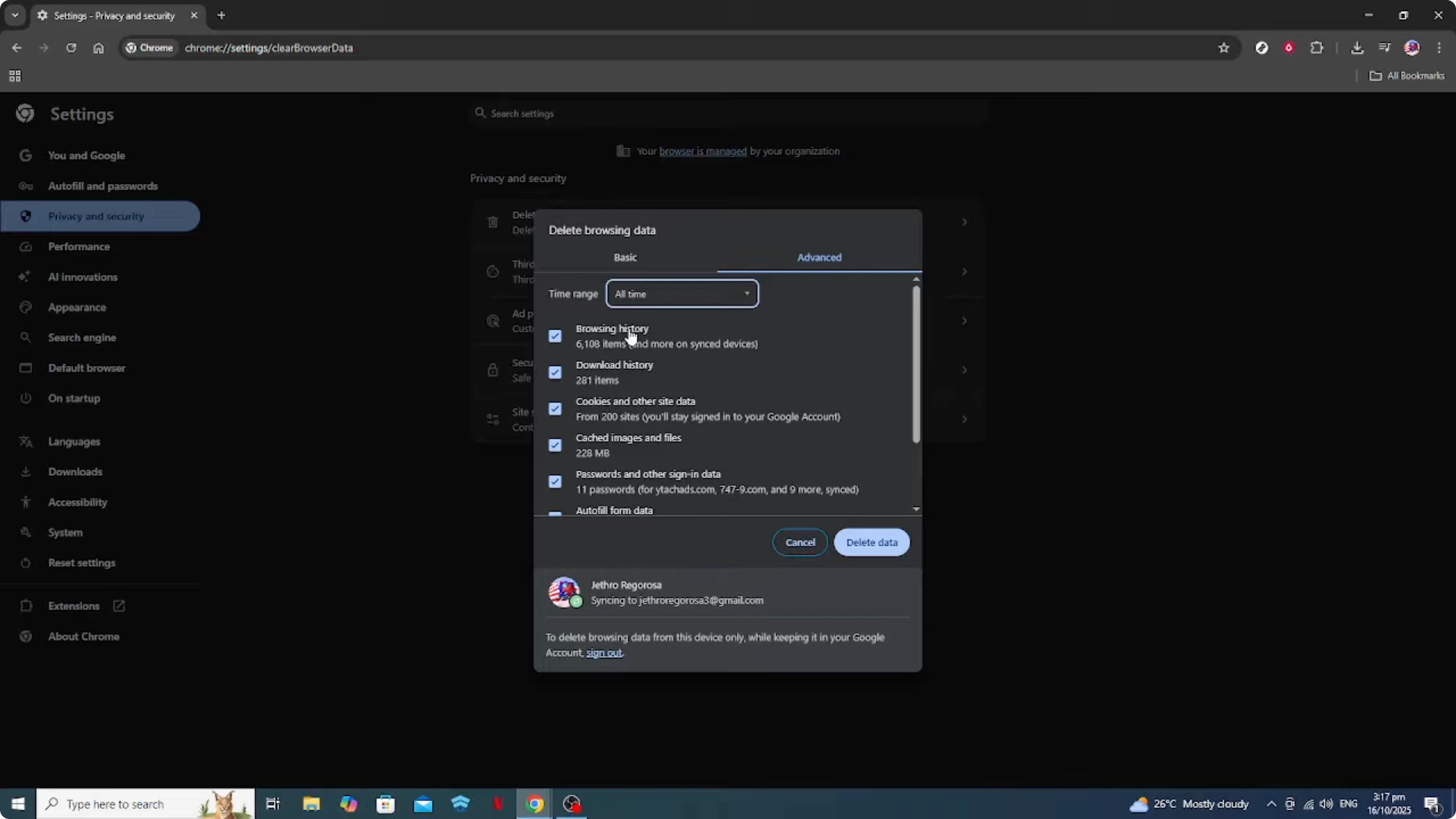 Screenshot from How To See & Delete Incognito History in Google Chrome [2026 Guide] at 115s
