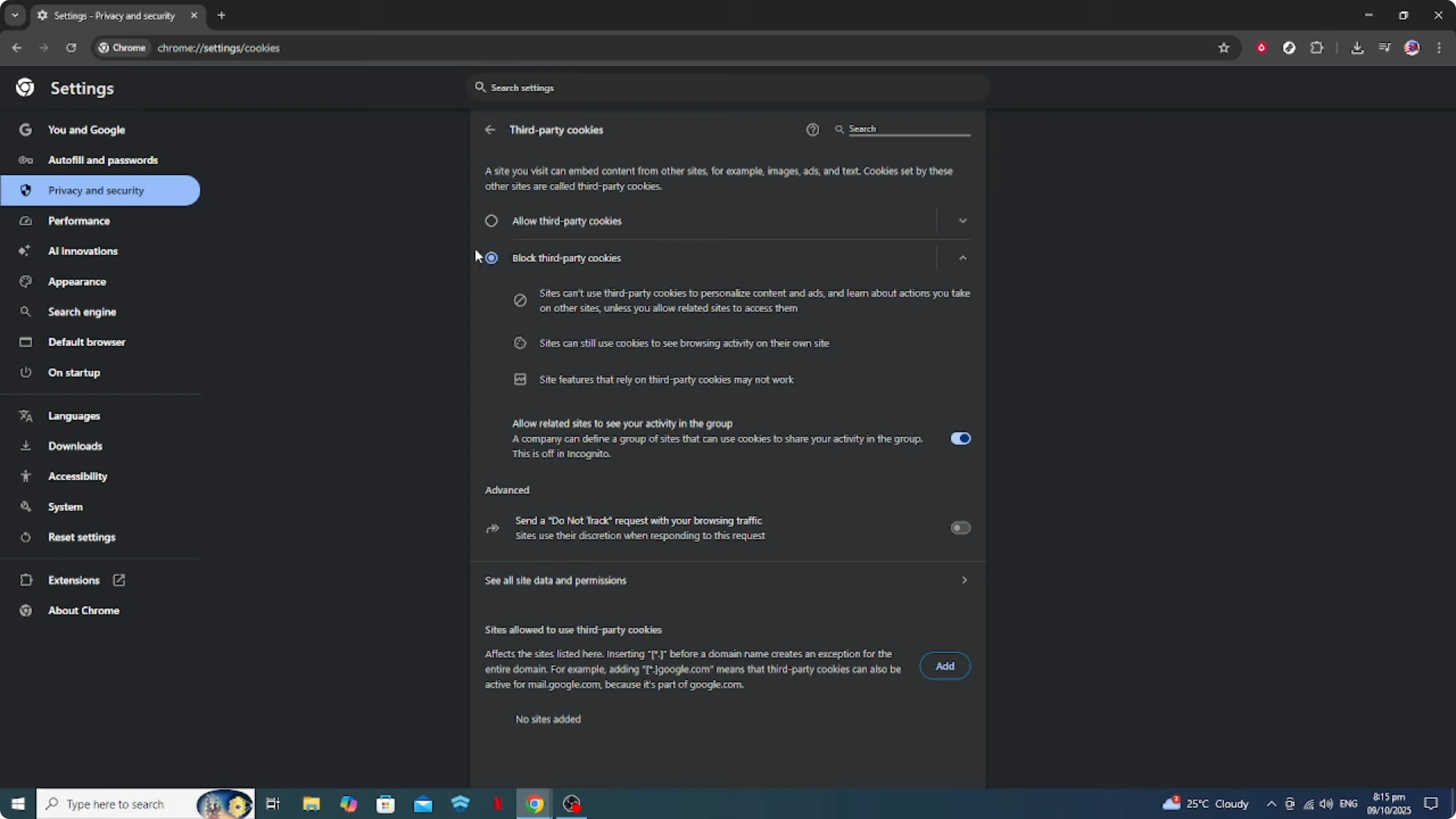 Screenshot from How To Stop Saving Browsing History On Google Chrome [2026 Guide] at 101s