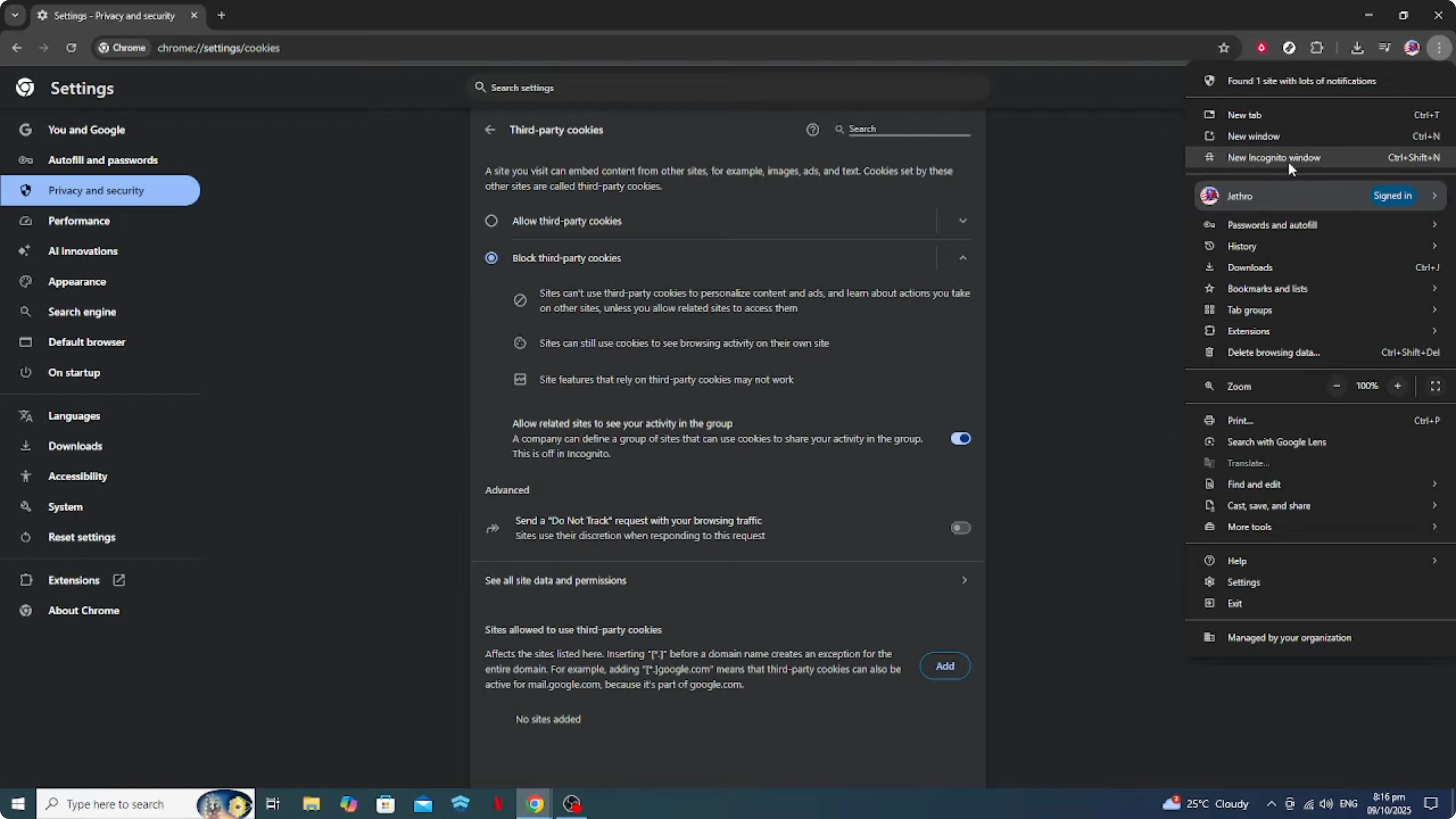 Screenshot from How To Stop Saving Browsing History On Google Chrome [2026 Guide] at 133s