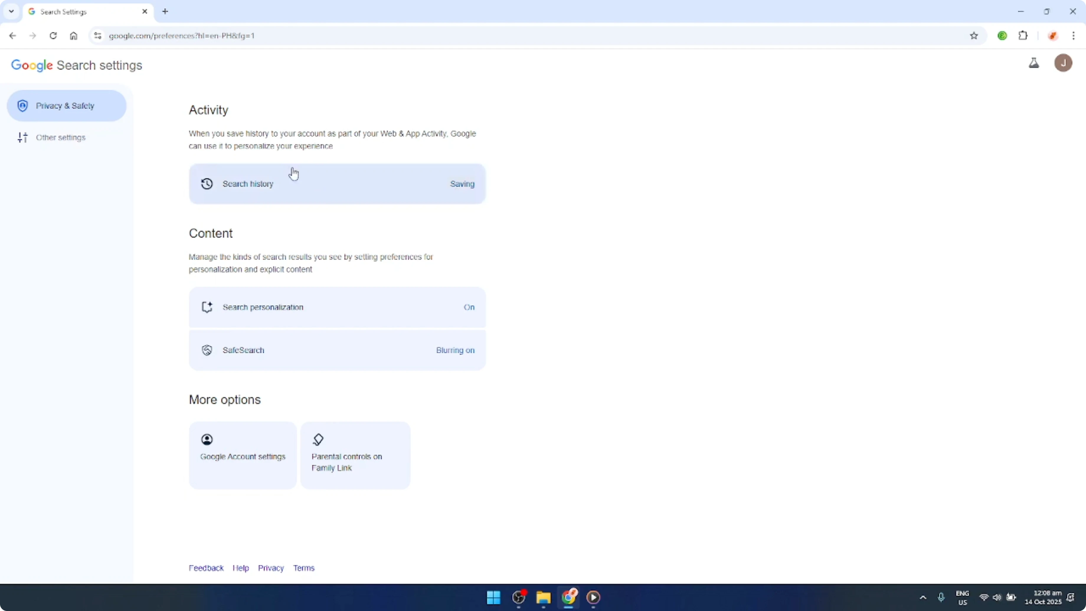 Screenshot from How To Turn Off Trending Search on Google Chrome in PC [2026 Guide] at 69s