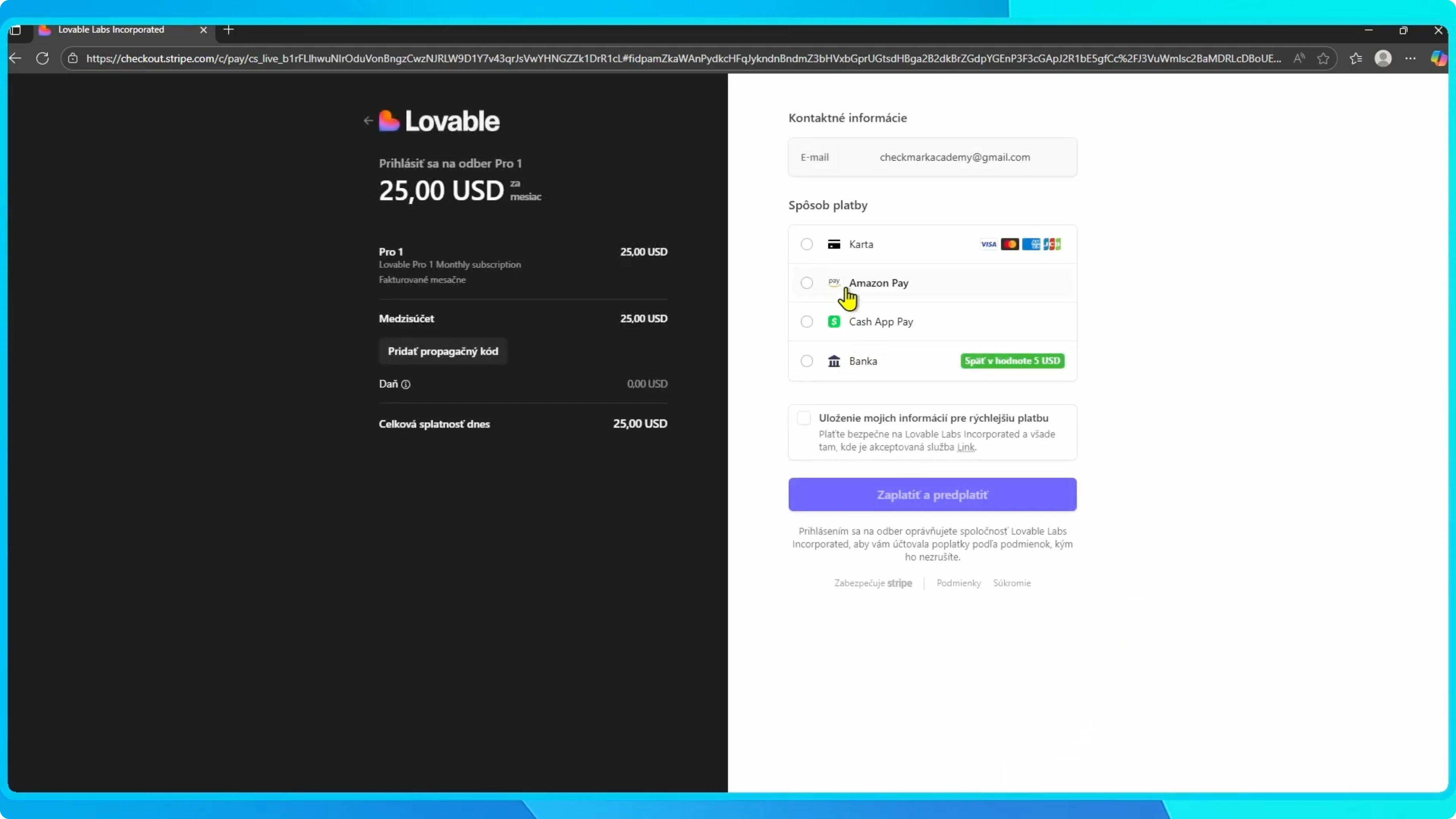 Screenshot from How to Upgrade Your Lovable Account? at 32s
