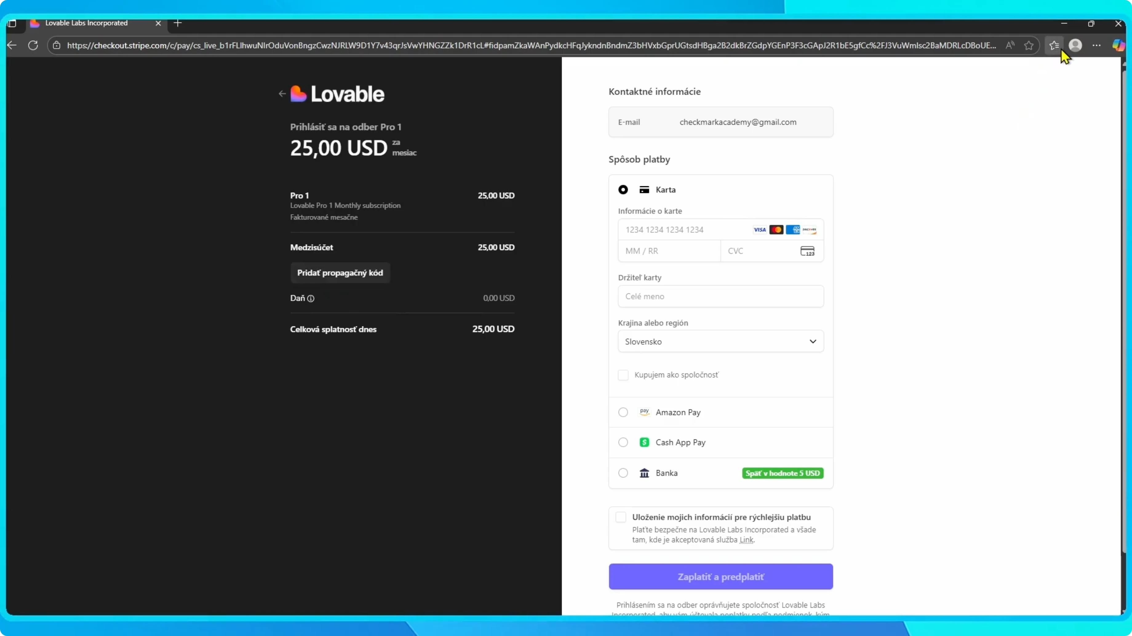 Screenshot from How to Upgrade Your Lovable Account? at 40s