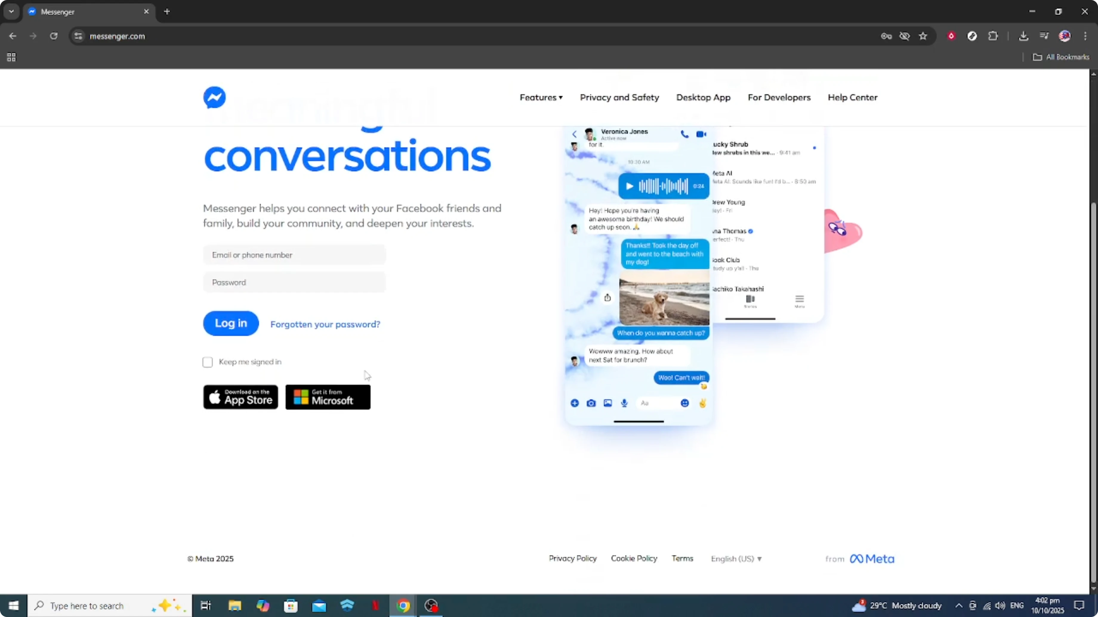 Screenshot from How To Use Messenger in Google Chrome [2026 Guide] at 106s
