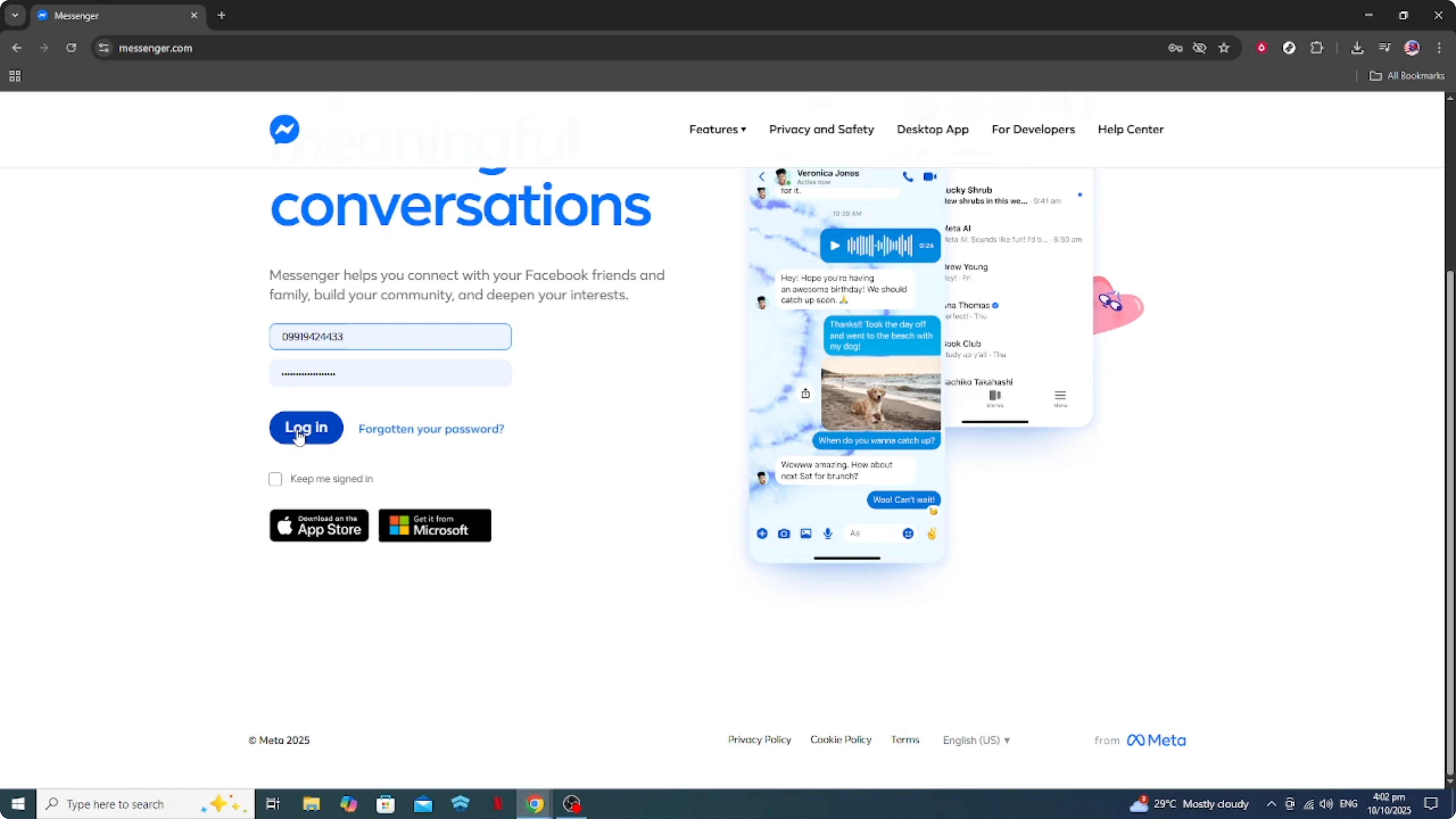 Screenshot from How To Use Messenger in Google Chrome [2026 Guide] at 114s
