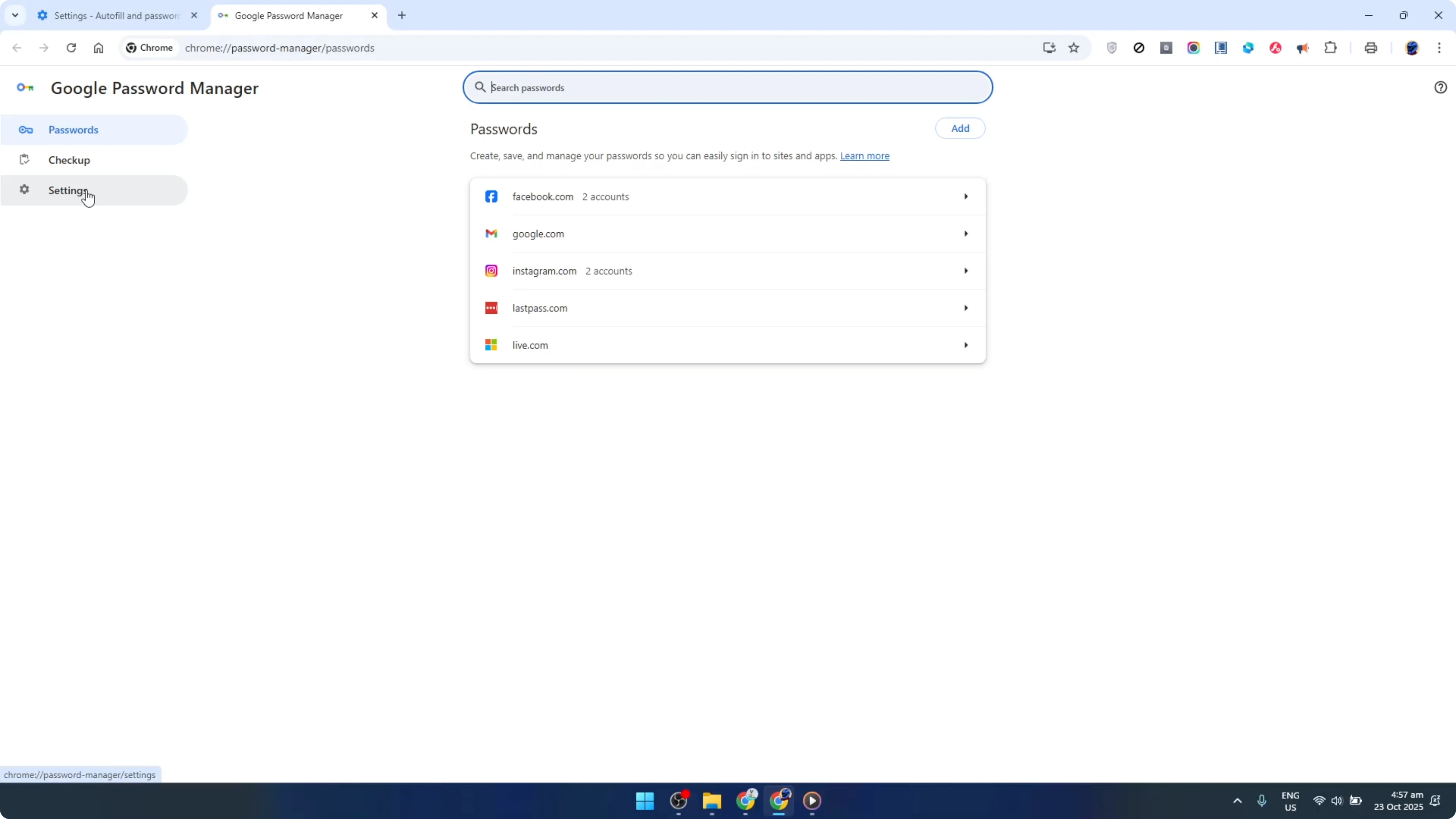 Screenshot from How To Import and Export Passwords in Google Chrome [2026 Guide] at 42s